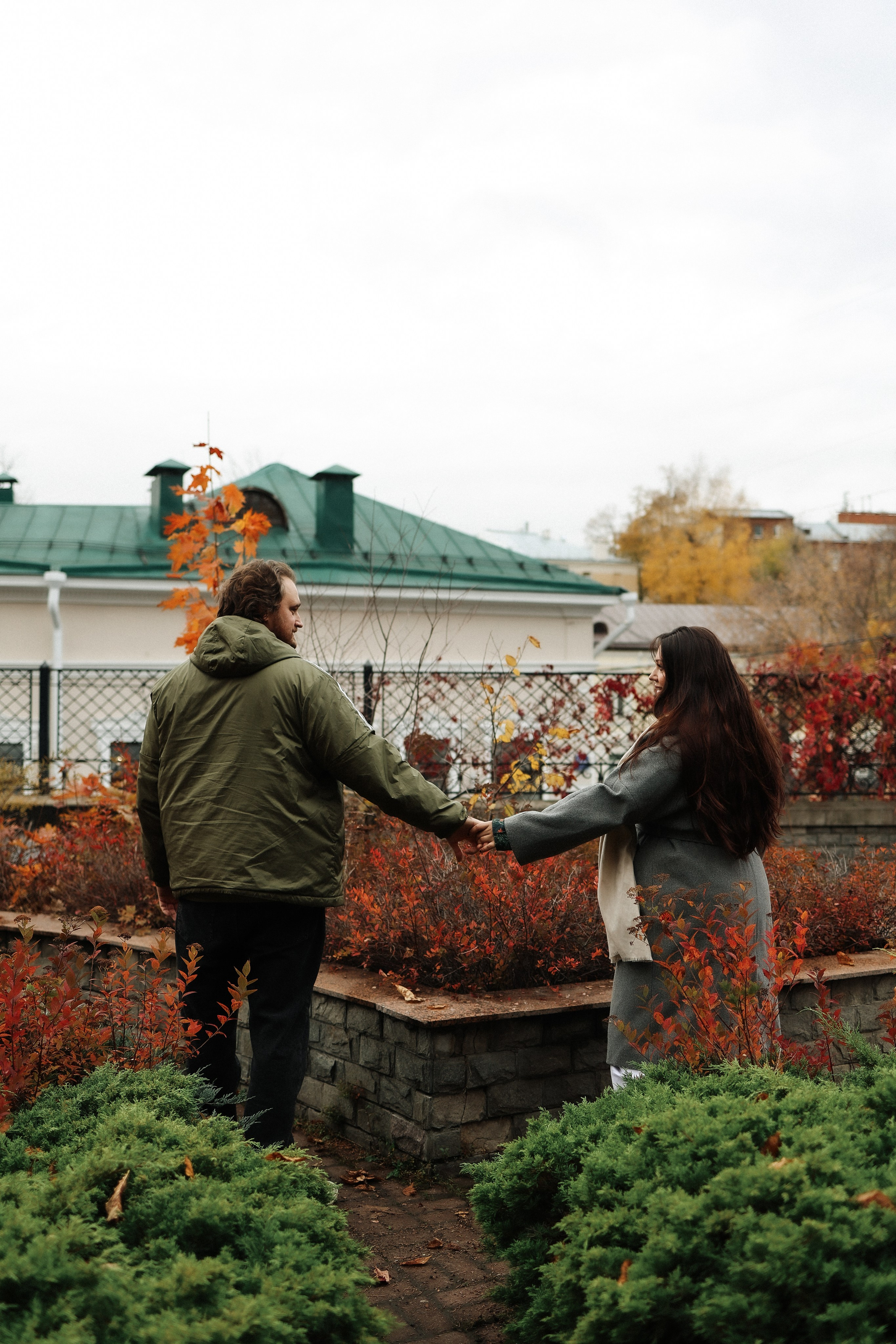 В городе осень. Свадебный и семейный фотограф в Москве Света Снимает