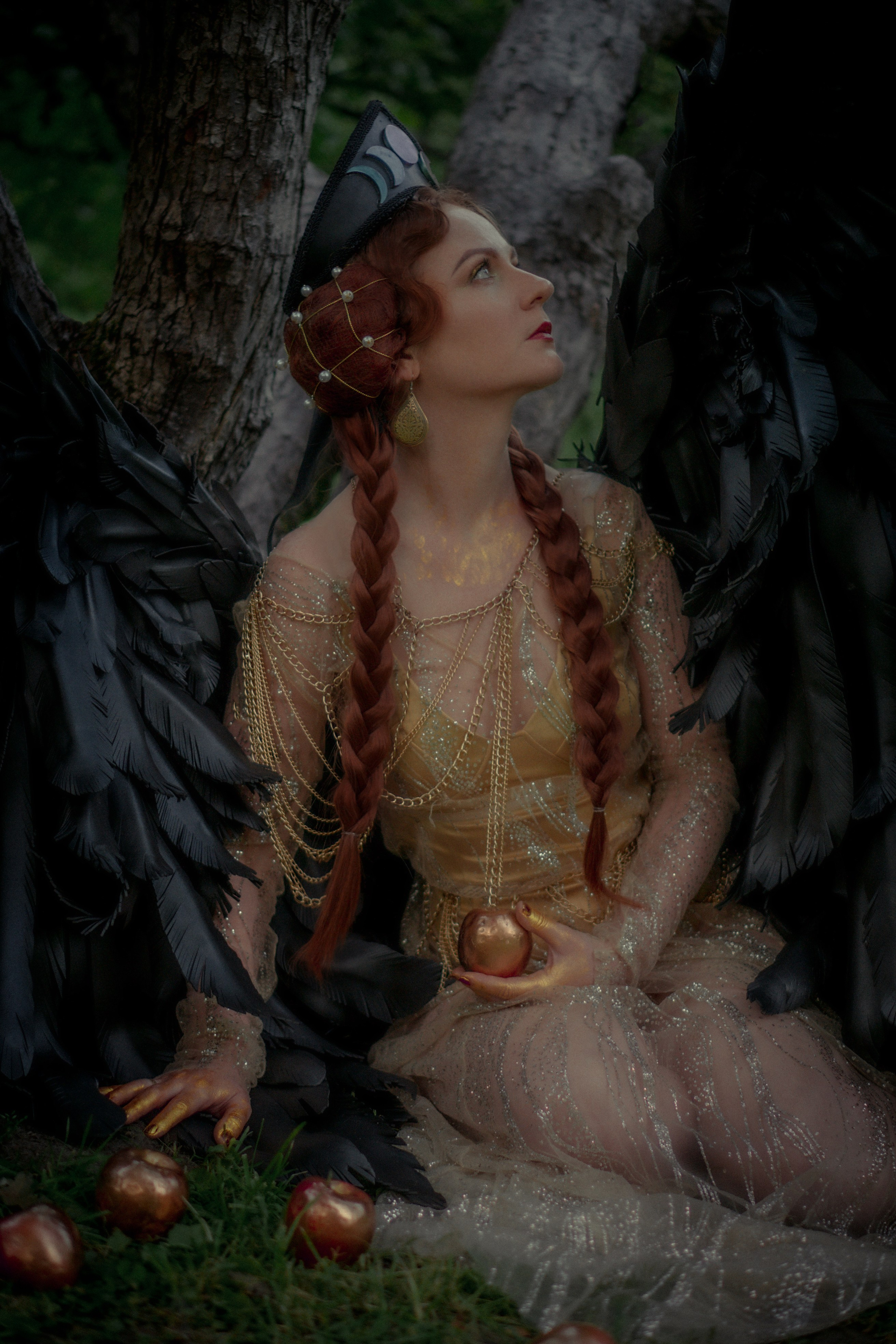 Птица-Сирин. Художественный фотограф Салаева Алина