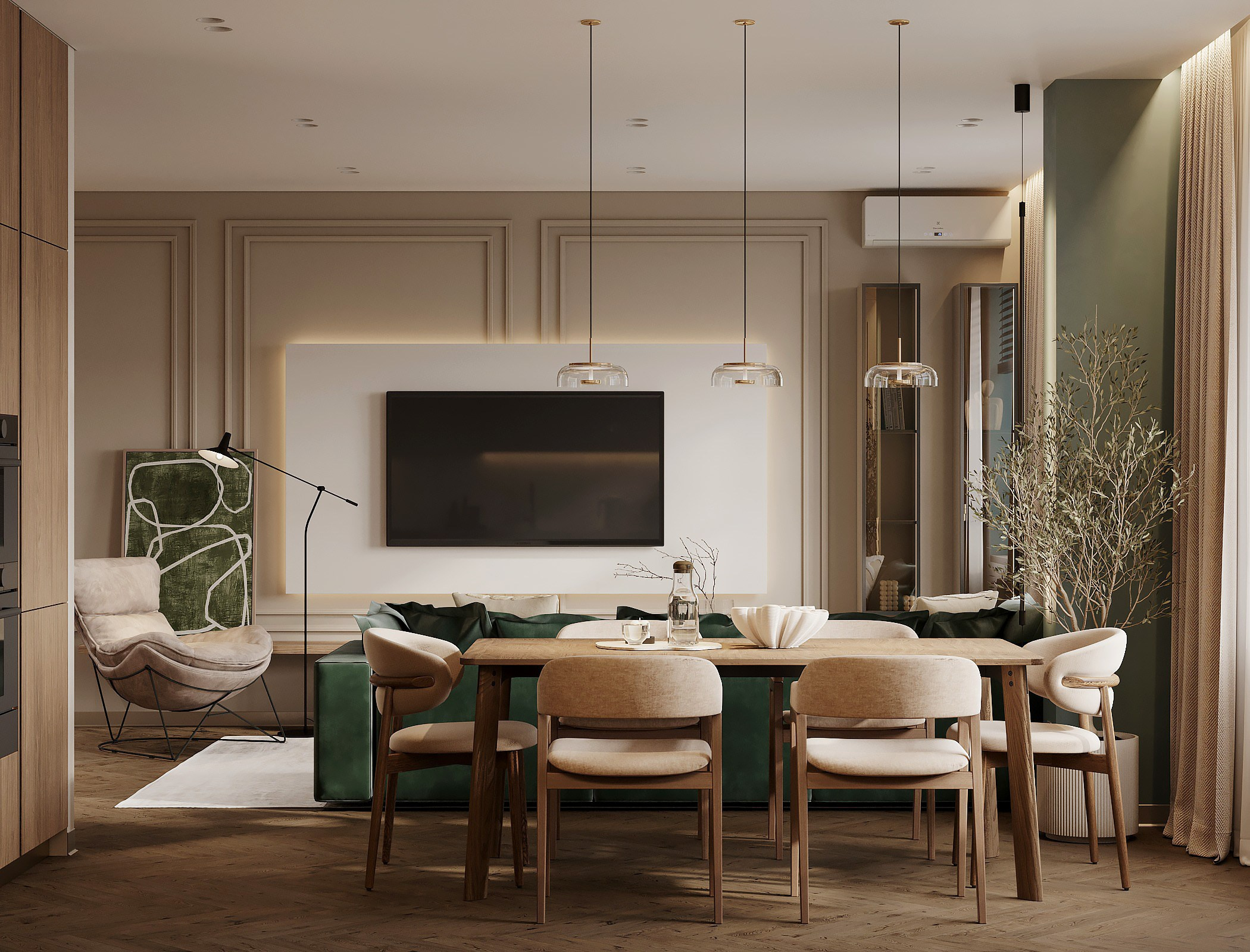 Квартира Тюмень. Https://pokorskaya-design.ru/