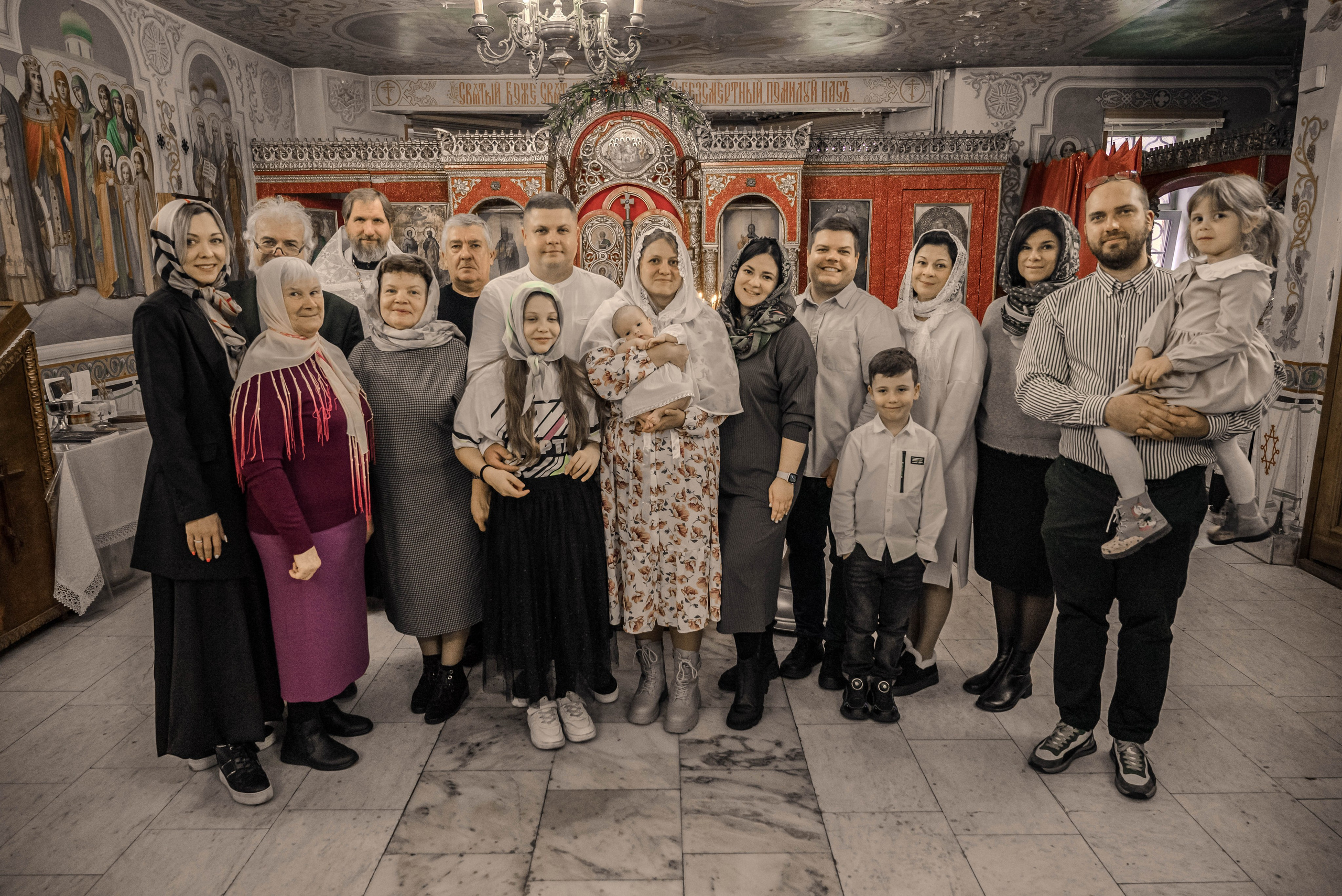 Крещение (мама Регина). Семейный и детский фотограф Москва