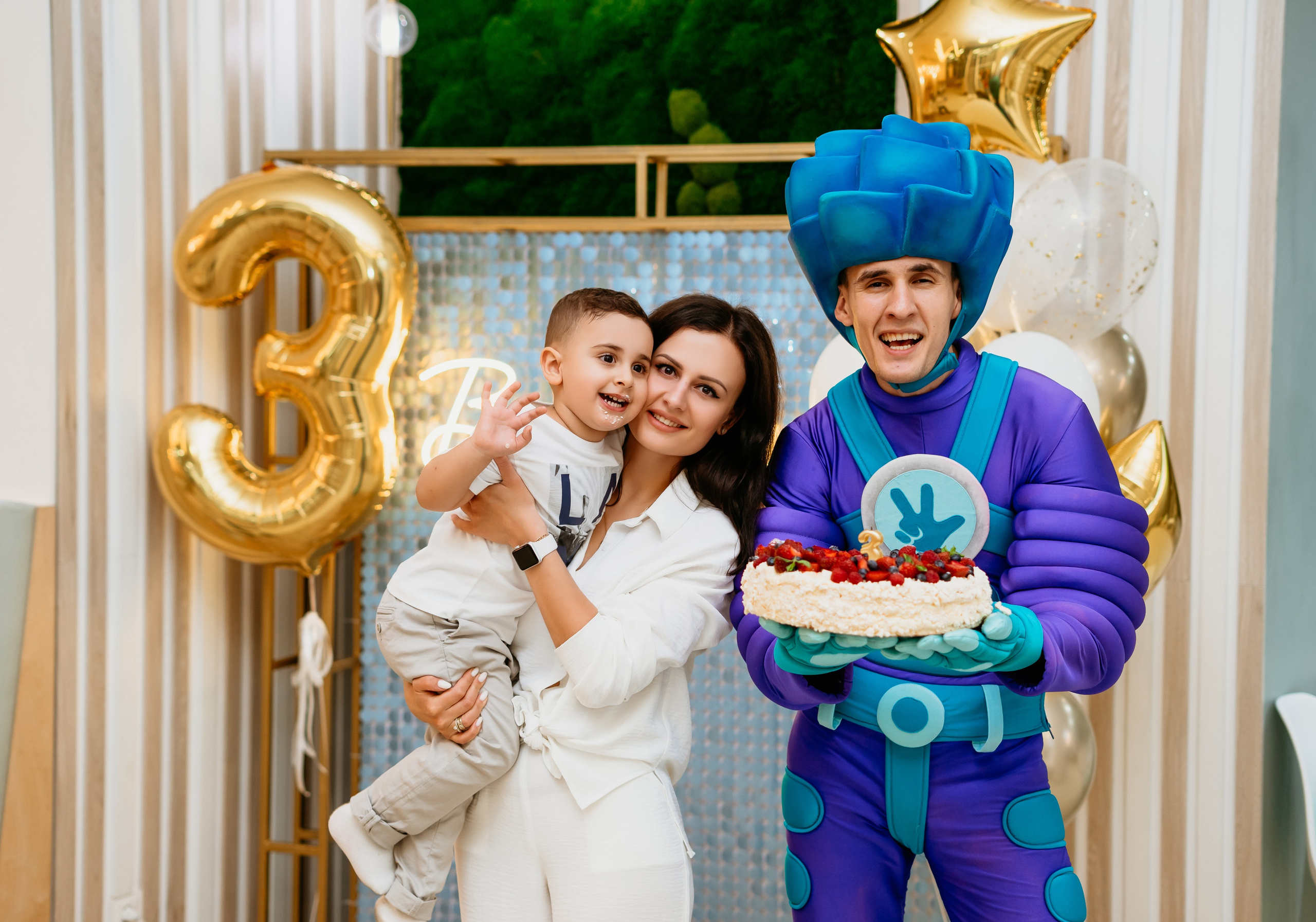 Артёму 3 года / Воздушно. Фотограф мероприятий в Ростове-на-Дону Есманская Елена