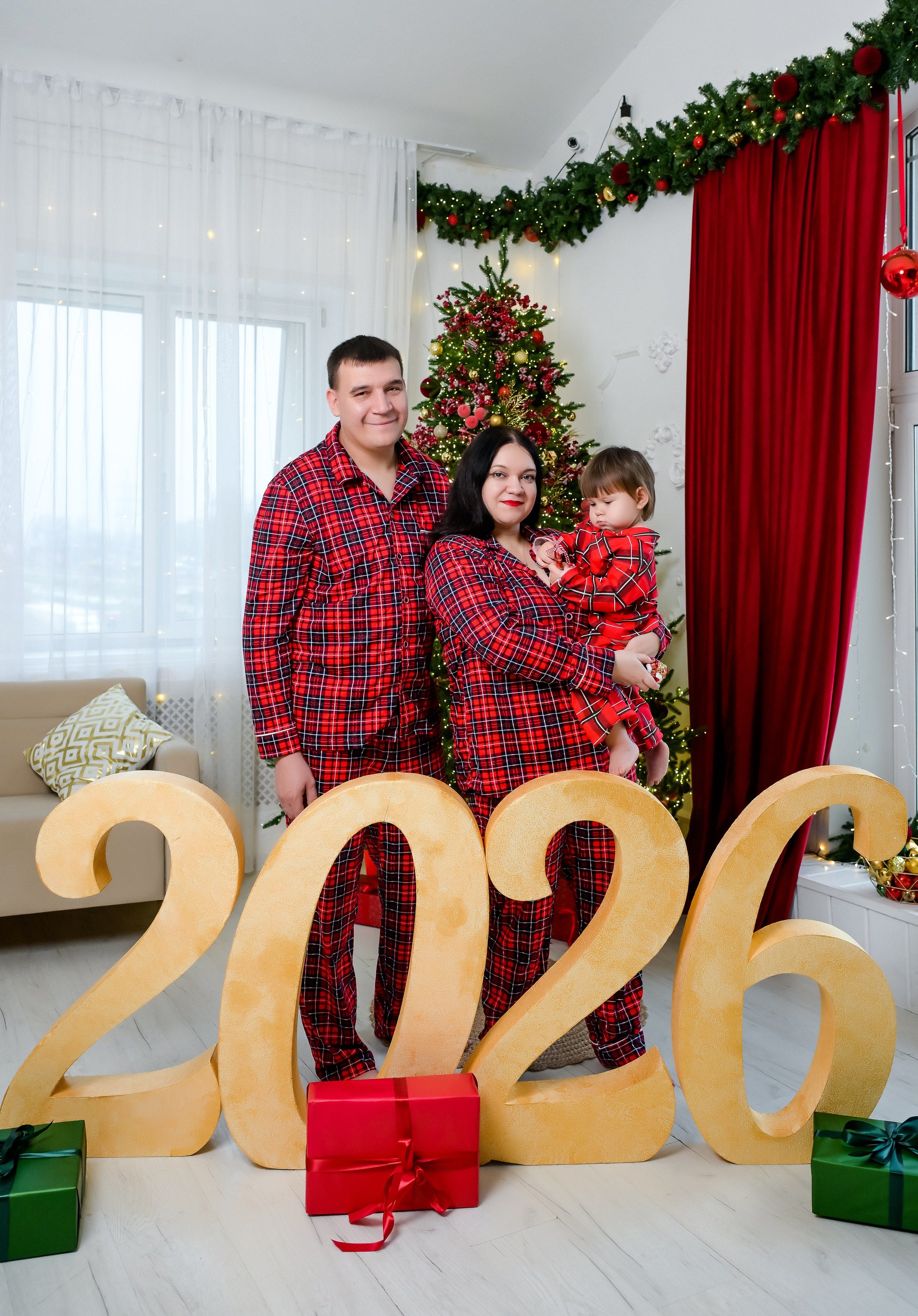 Семья Татьяна, Анатолий и Ксюшенька