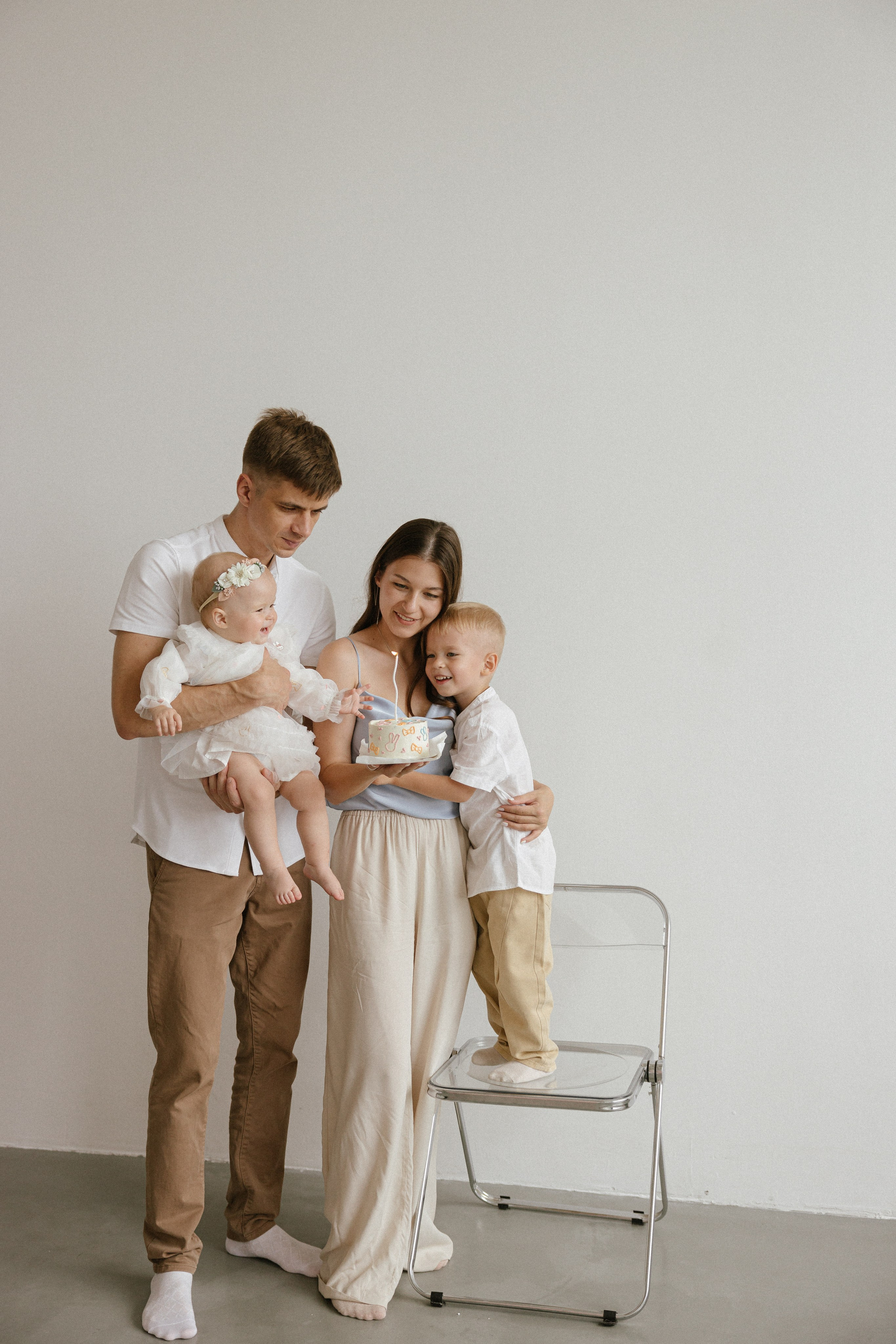 Павел + Анастасия + Демьян + Агата. Семейный и детский фотограф Юлия Шох