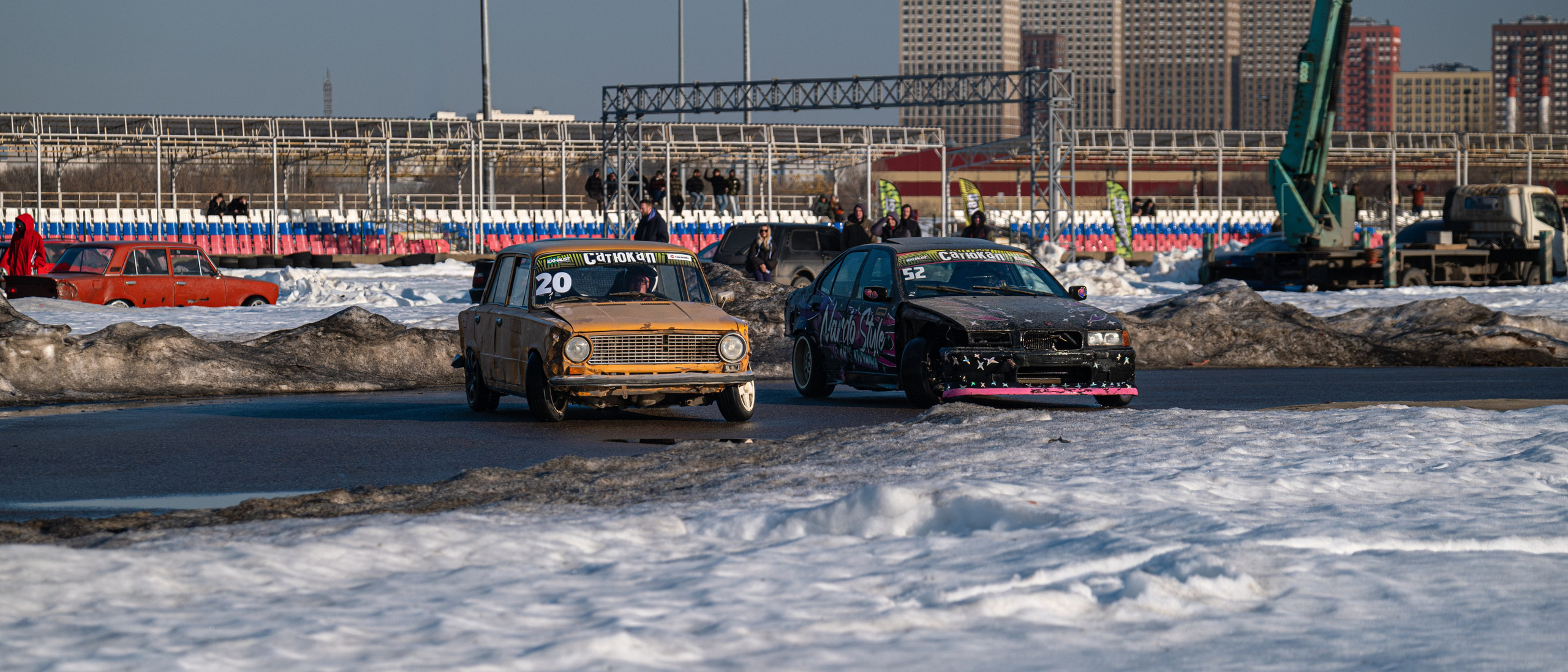 Спортивная автомобильная съемка. Malenkyia