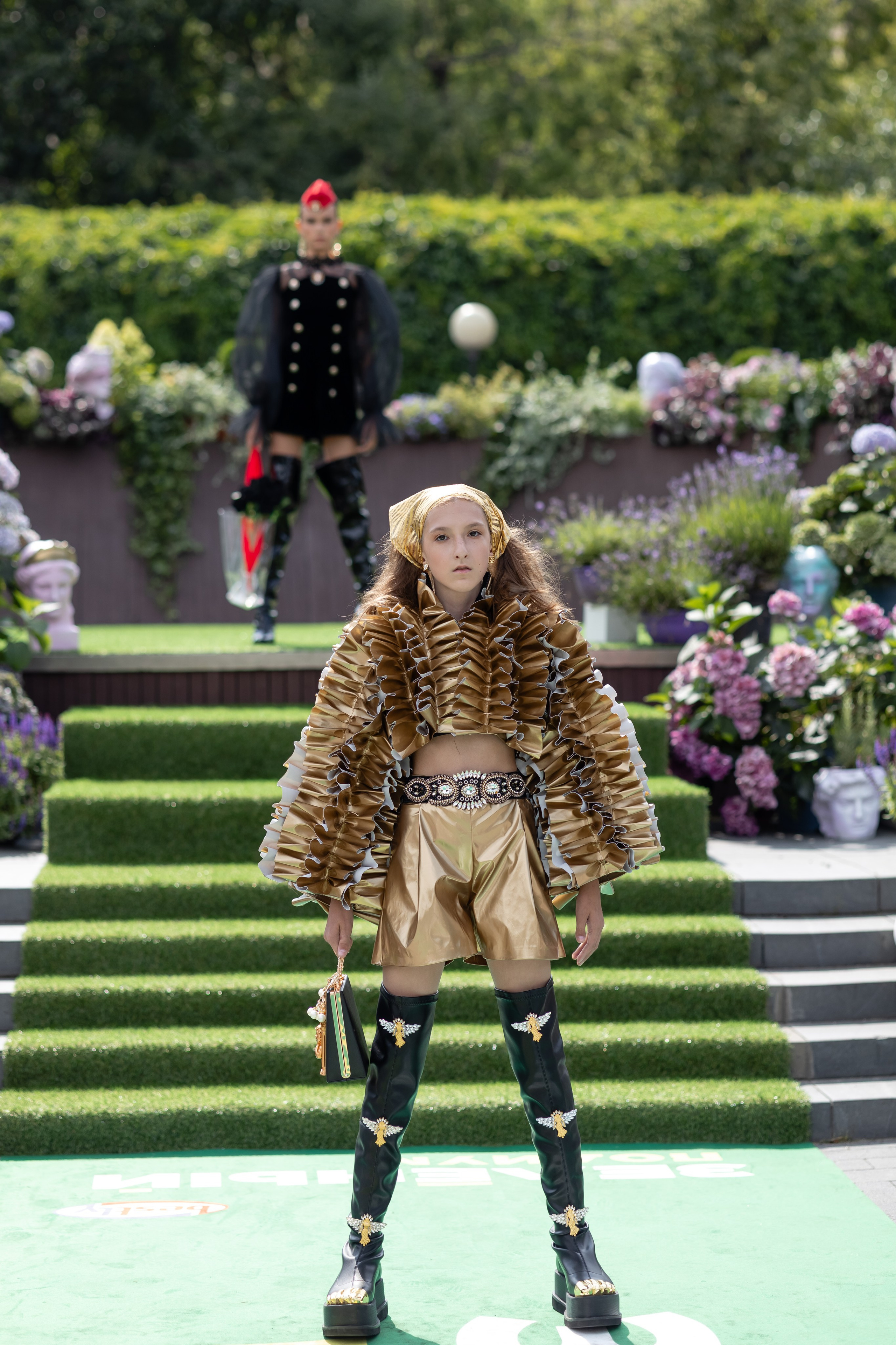 Зеленый подиум (KIDS REVOLUTION и GIZA). Татьяна Чернышова свадебный фотограф Москва