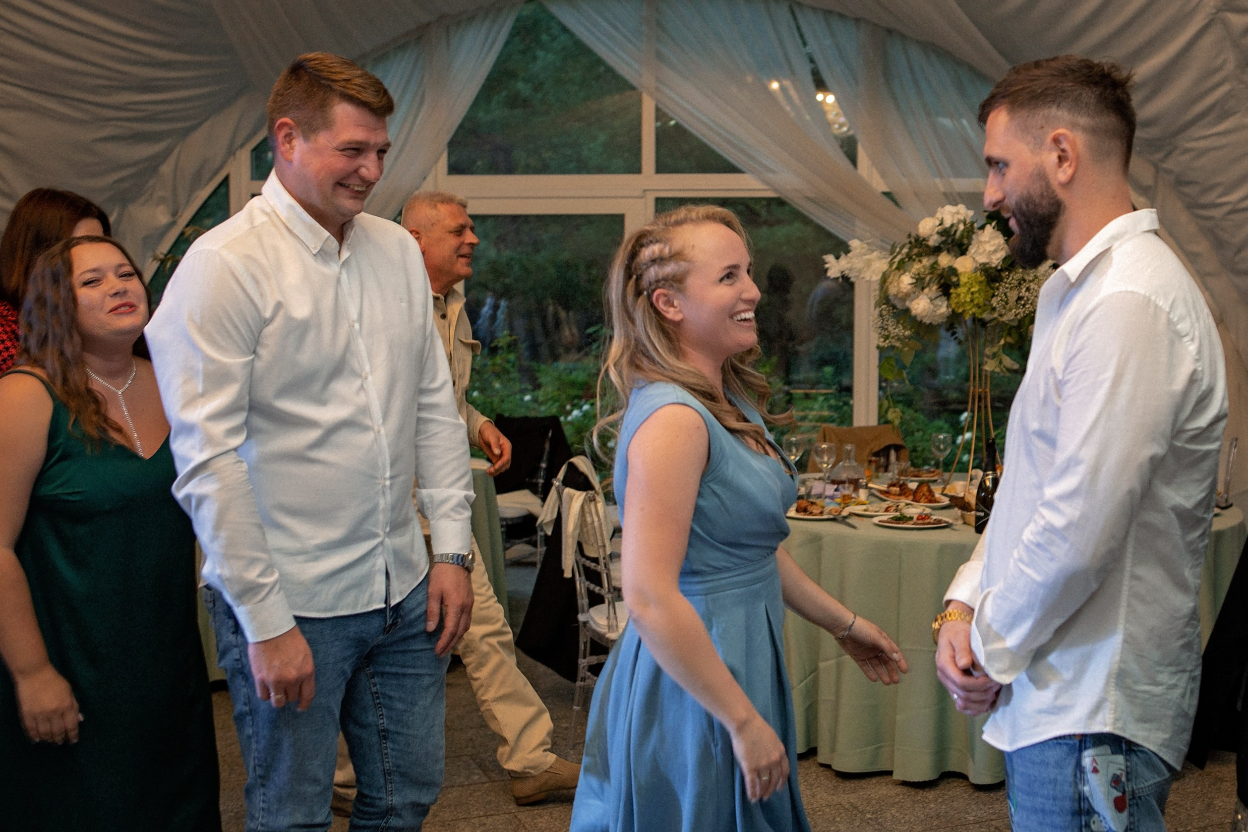 Свадьба с гостями. Свадебный и портретный фотограф Москва