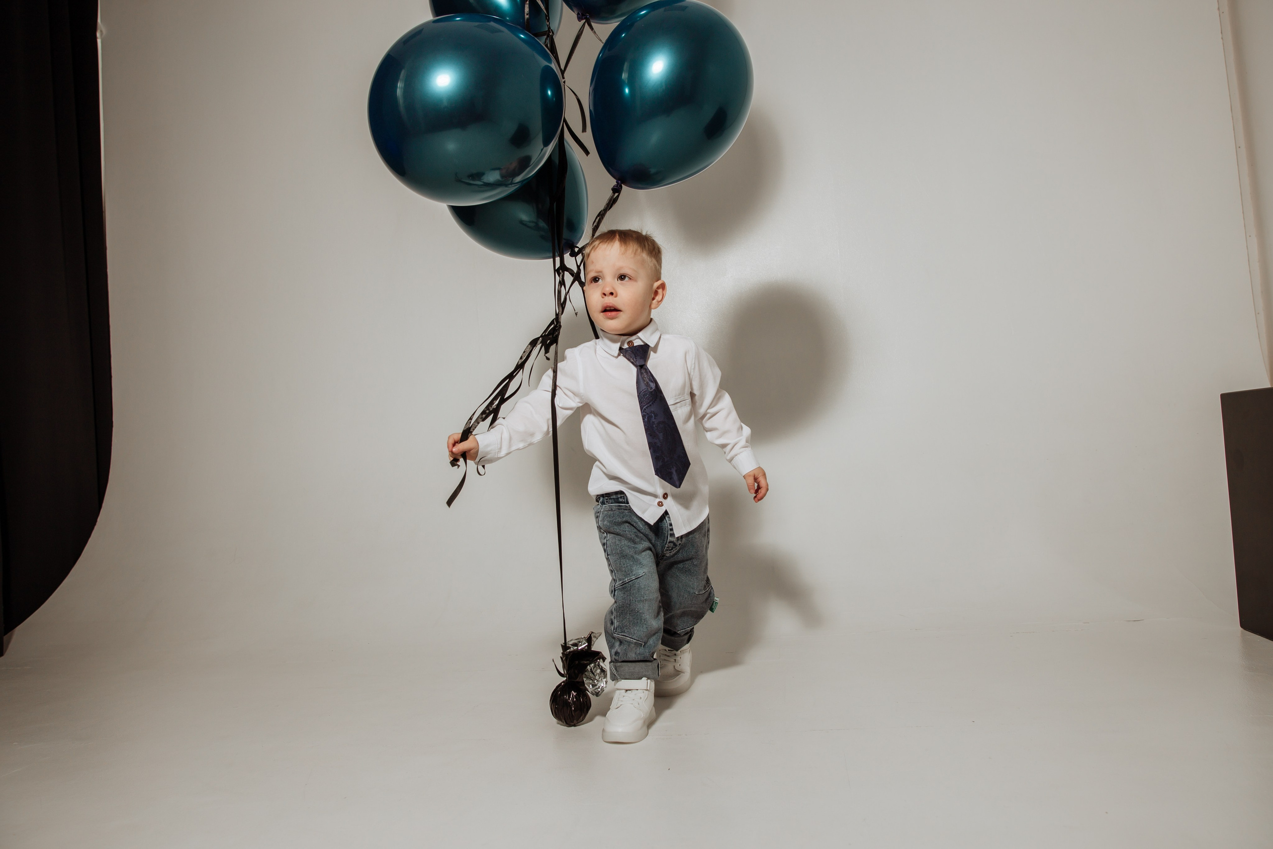 День рождение в студии с циклорамой. Photo Bogdanova