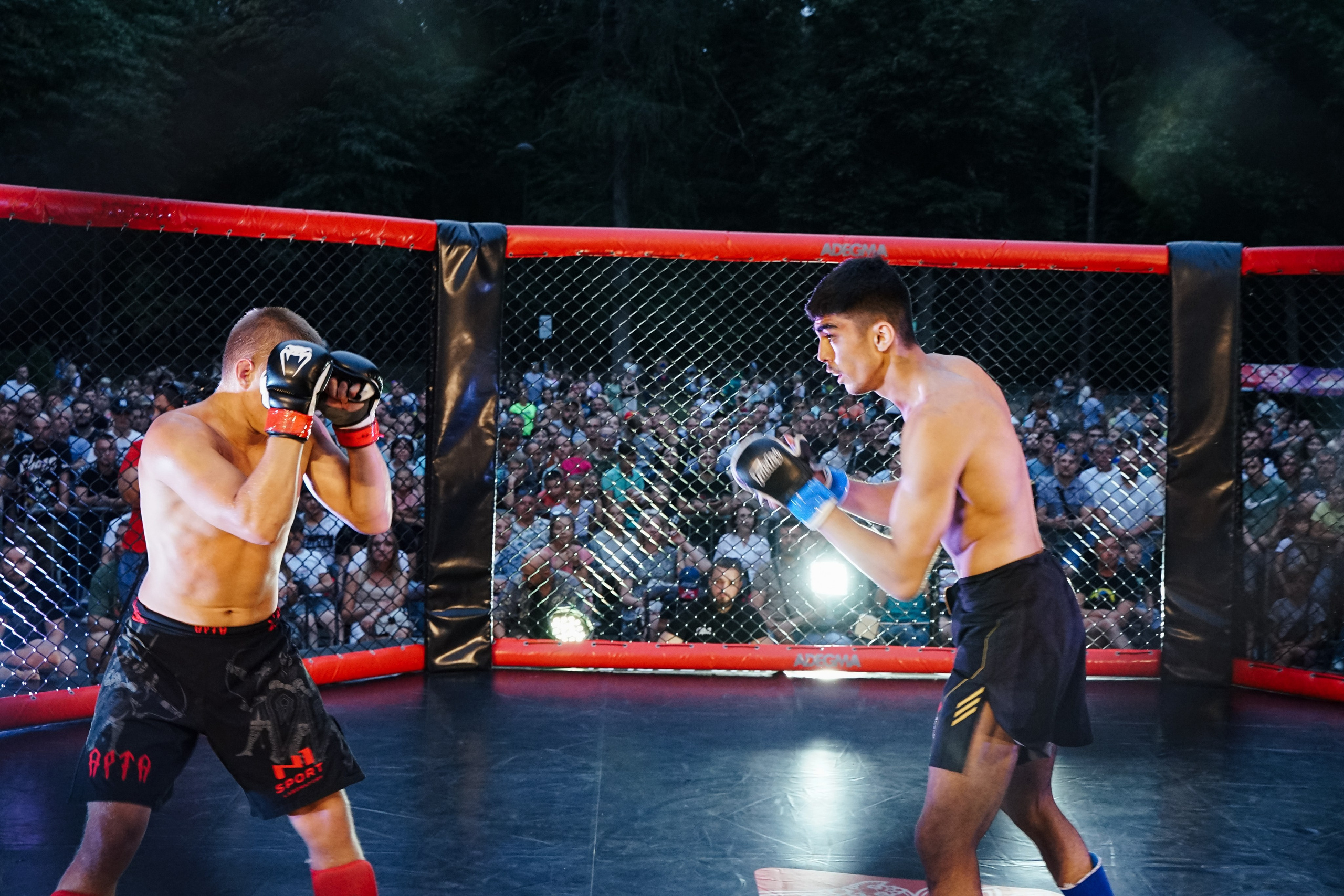 Вечер боев в ЦПКиО. Фотограф Надежда Погребняк | Рязань | Москва