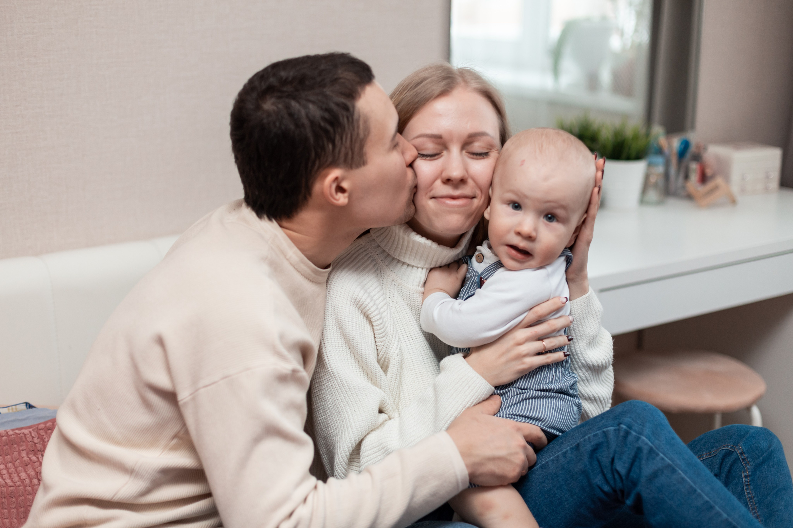 Домашние семейные съёмки. Семейный и детский фотограф в Перми Ксения Масленникова