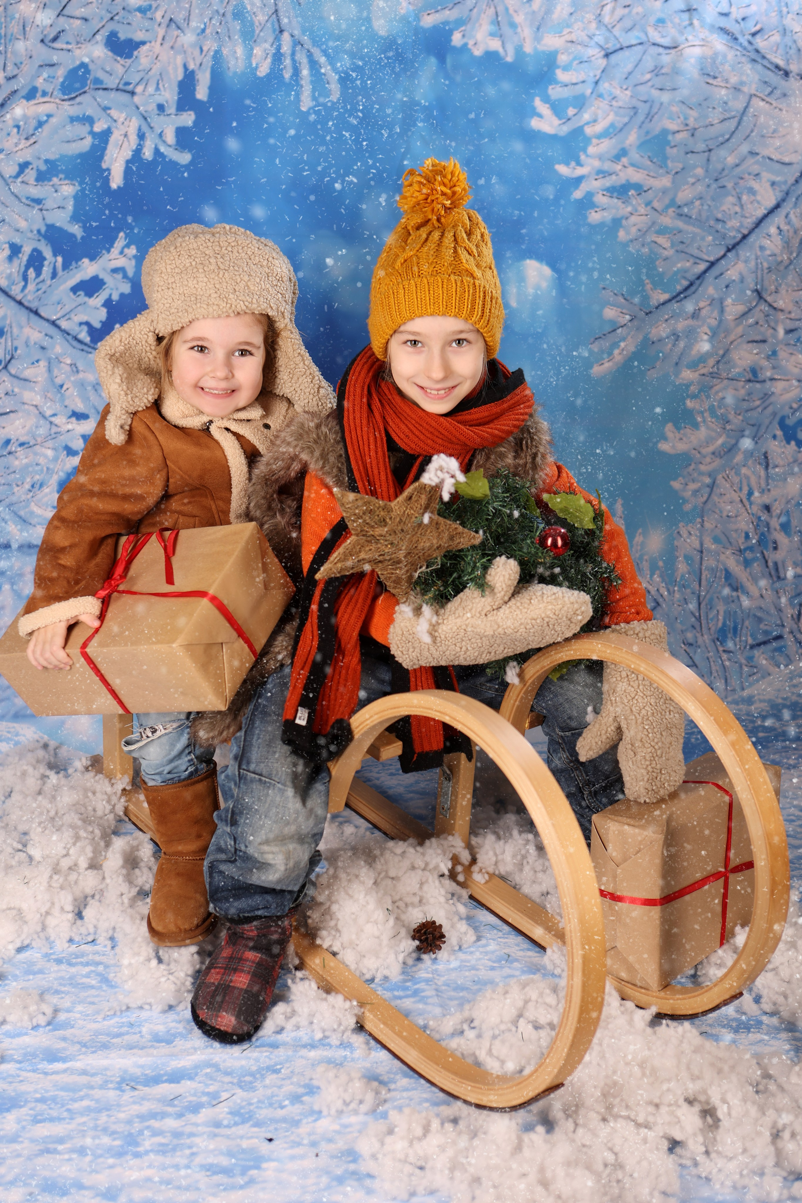 Санки НГ-2025. Фото в Минске Олег Цыганок #вашэнергичныйфотограф