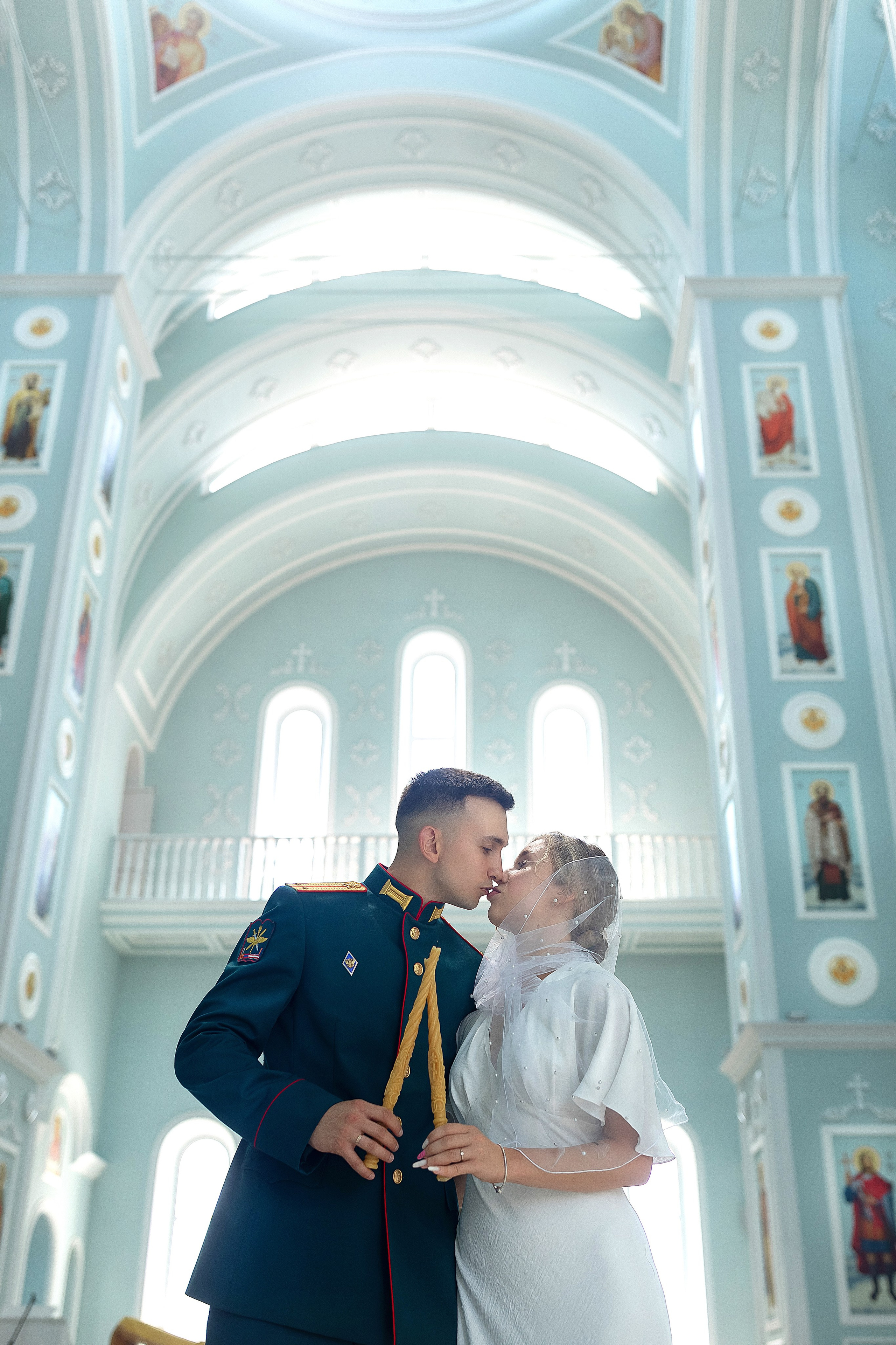 Максим и Виктория Храм Ксении Петербургской. Фотограф на крещение и венчание