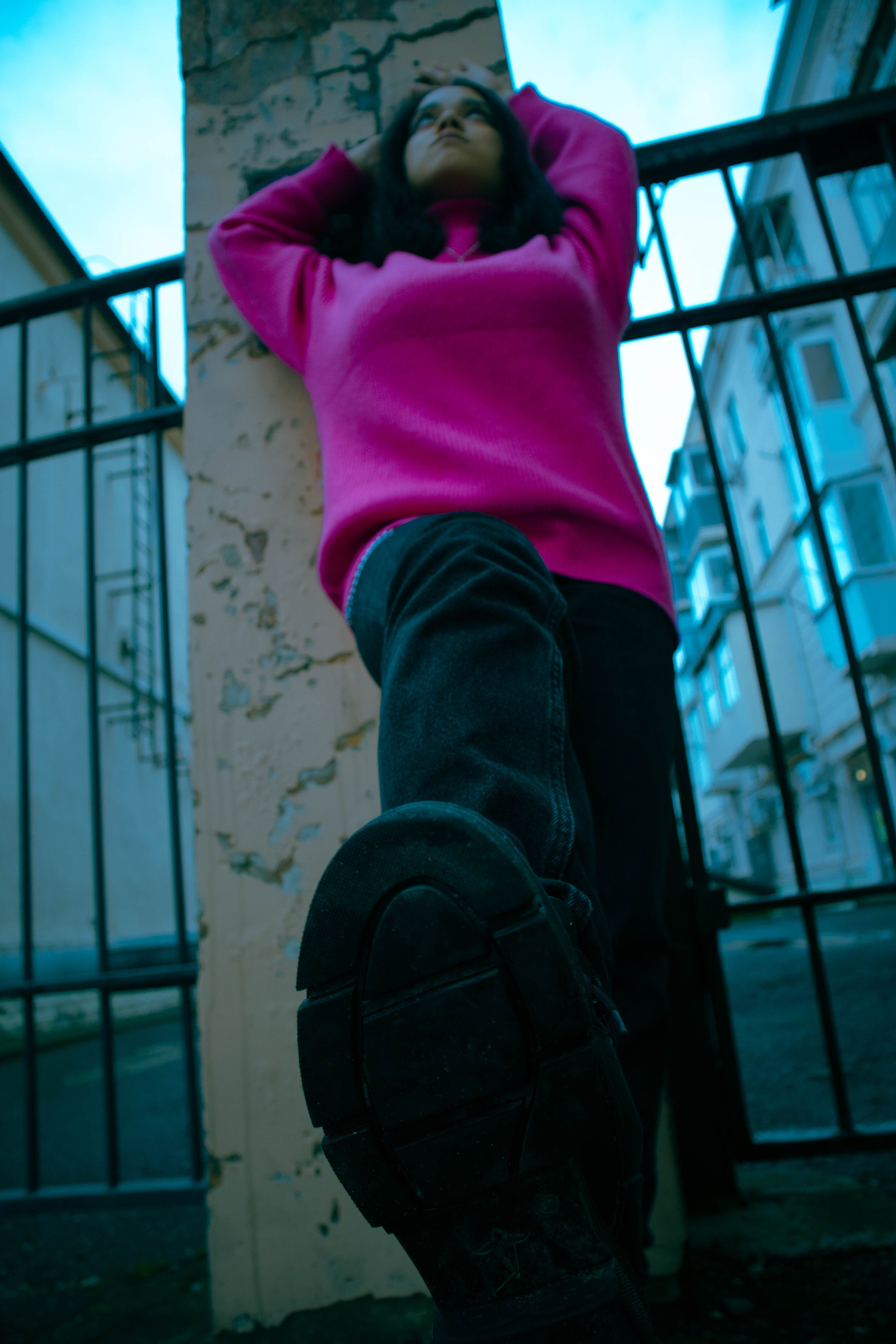 «Городская грация: осенний вальс». Уличный фотограф Города N