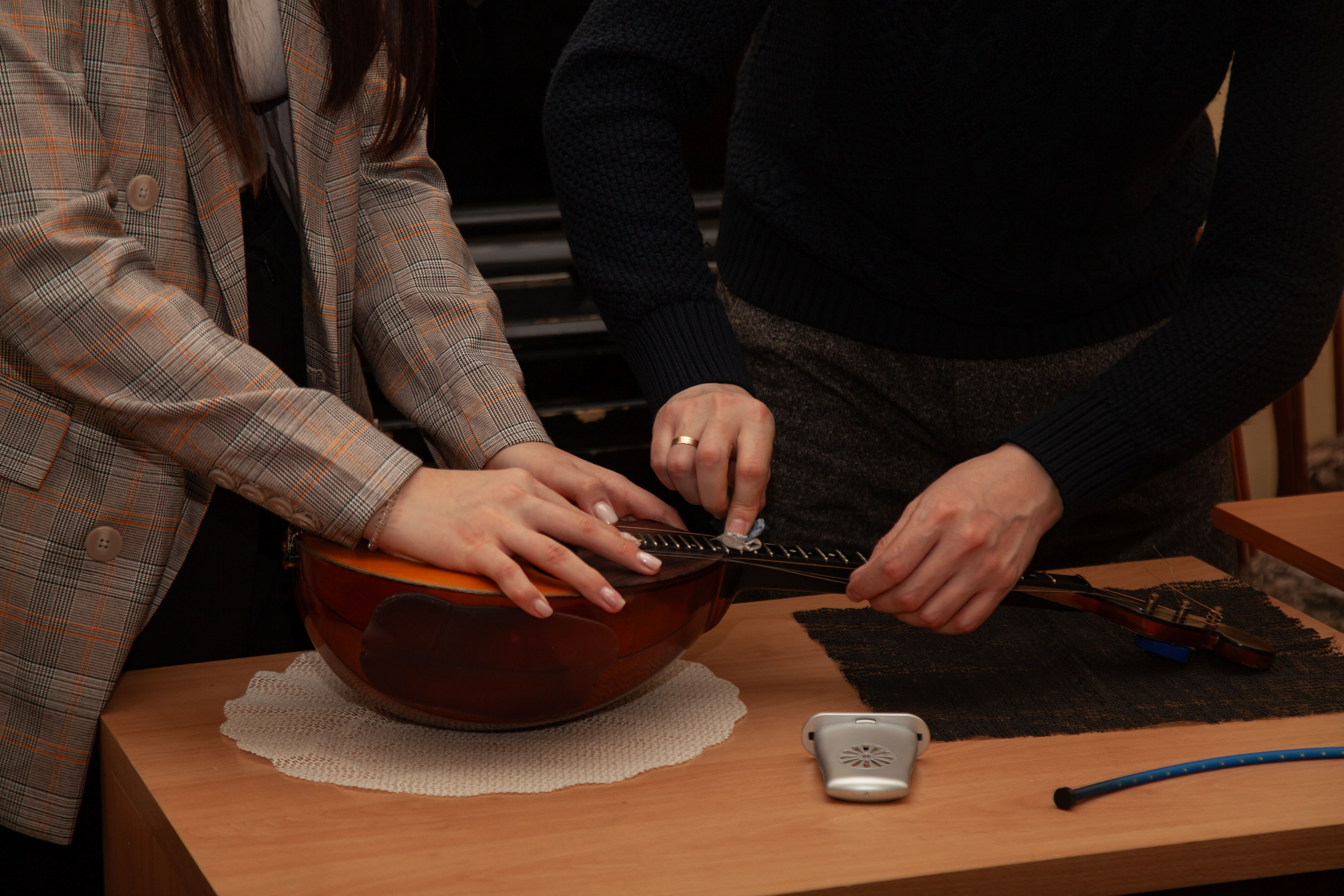 Мастер-класс по уходу за щипковыми инструментами. 04.01.24. Профессиональное фото в Казани: от идеи до результата. Фотограф Яна Мур