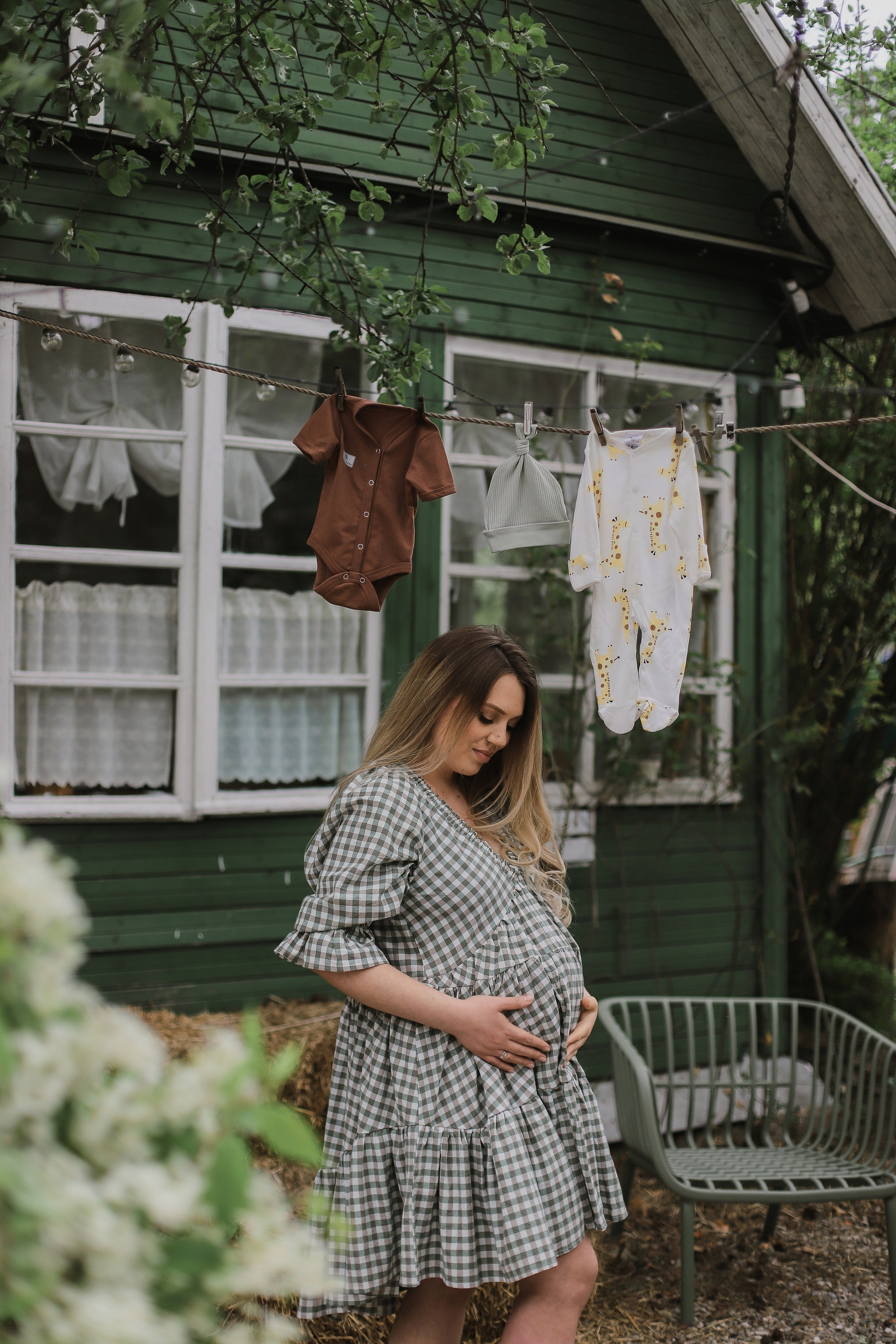 Беременность на даче с утятами. Свадебный, семейный и детский фотограф в Люберцах Зайцева Анастасия