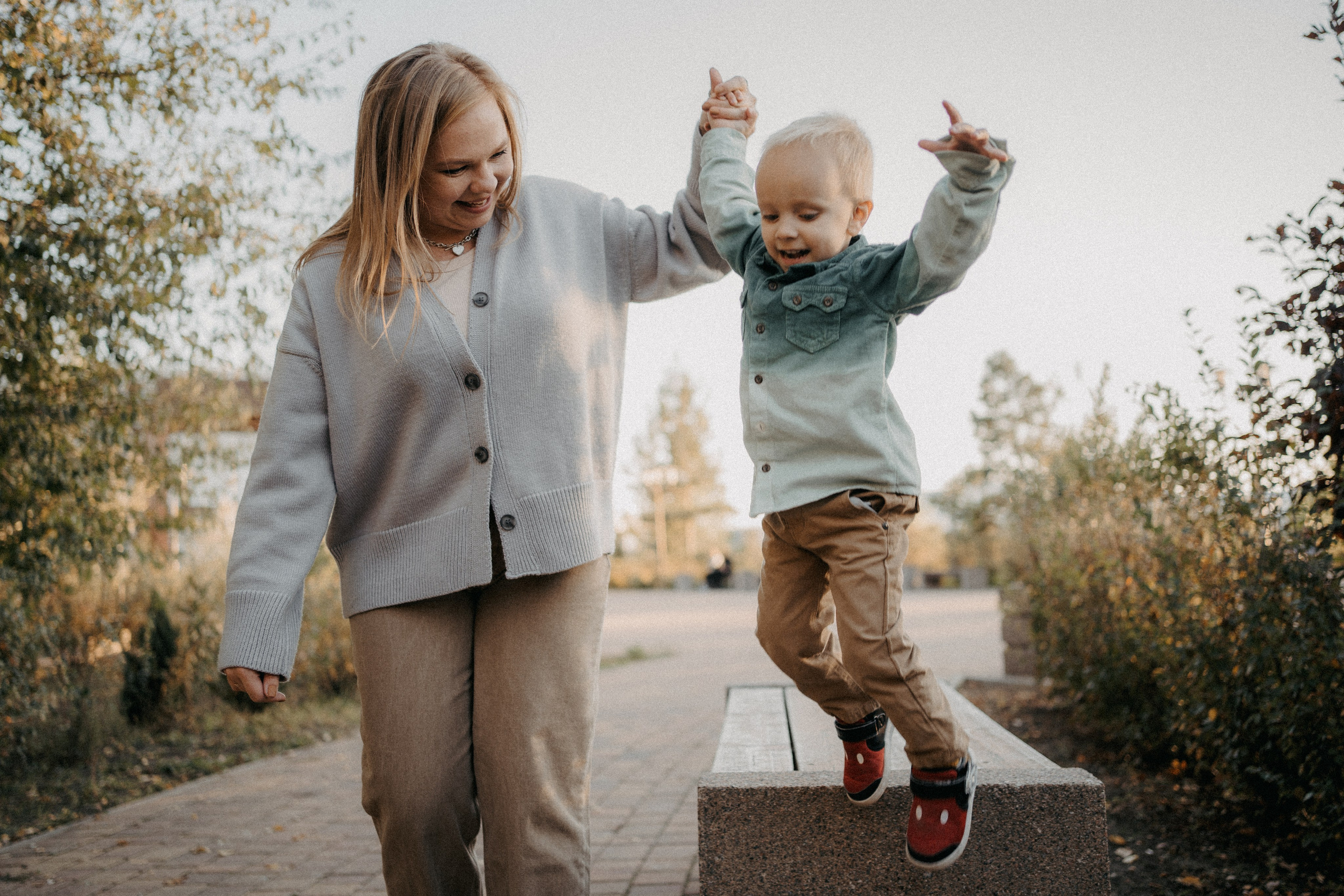 Семья Ксюши на прогулке. Семейный lifestyle фотограф в Ростове-на-Дону