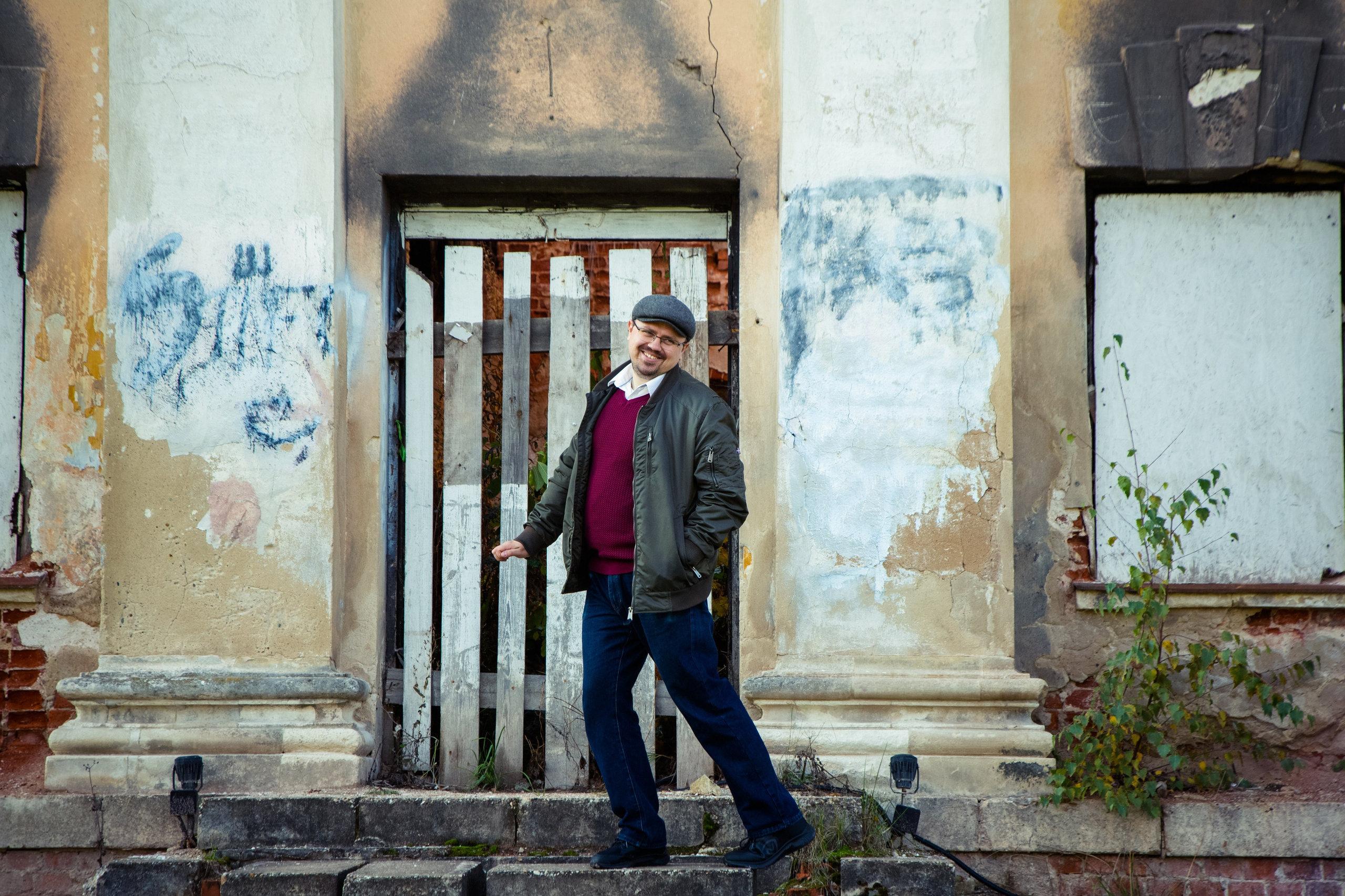 Мужской портрет. Уличная фотосессия. Свадебный и семейный фотограф в Москве и Подмосковье Лариса Козлова