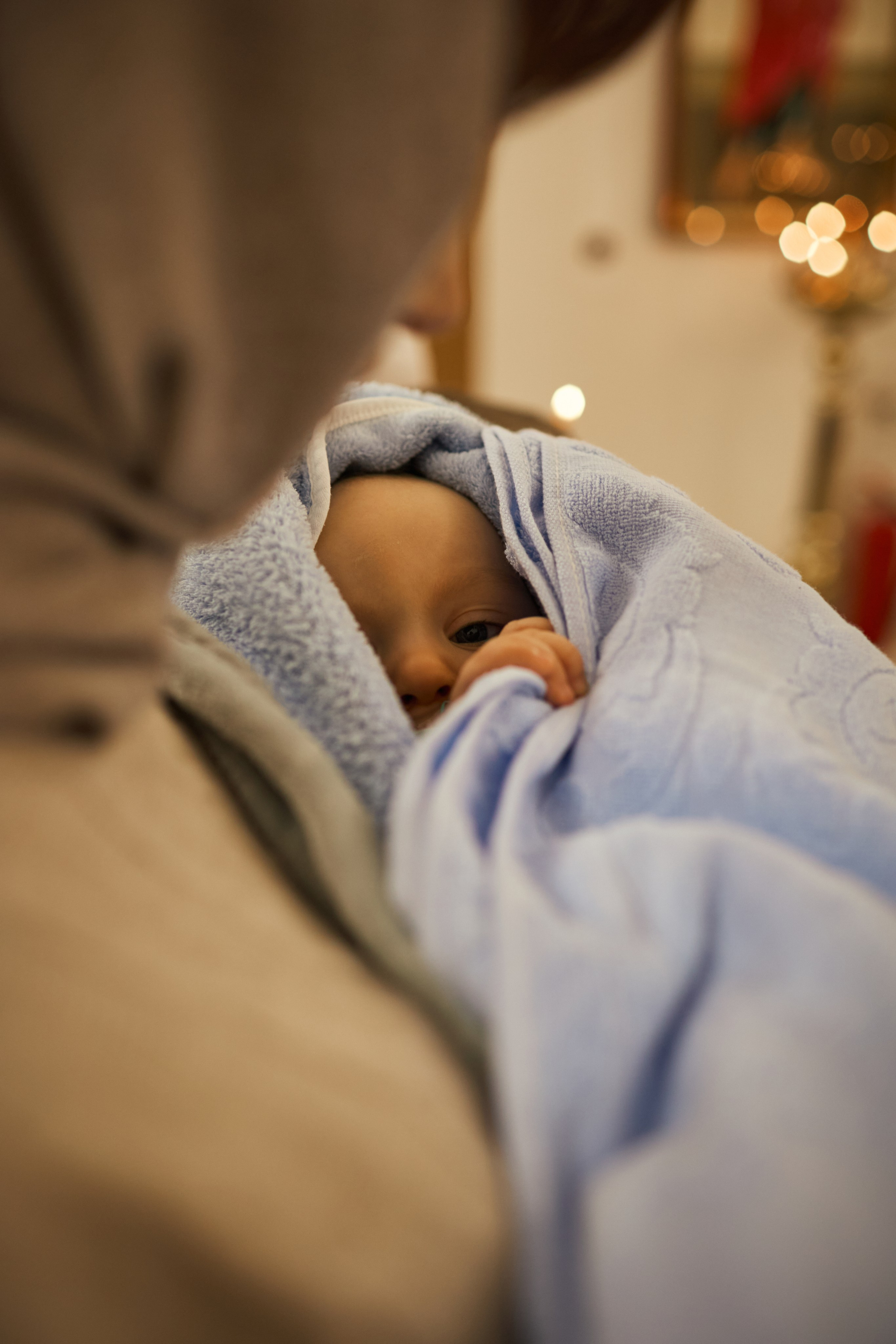 Таинство Крещения. Фотограф Москва|Ясенево Яна Новокрещенных