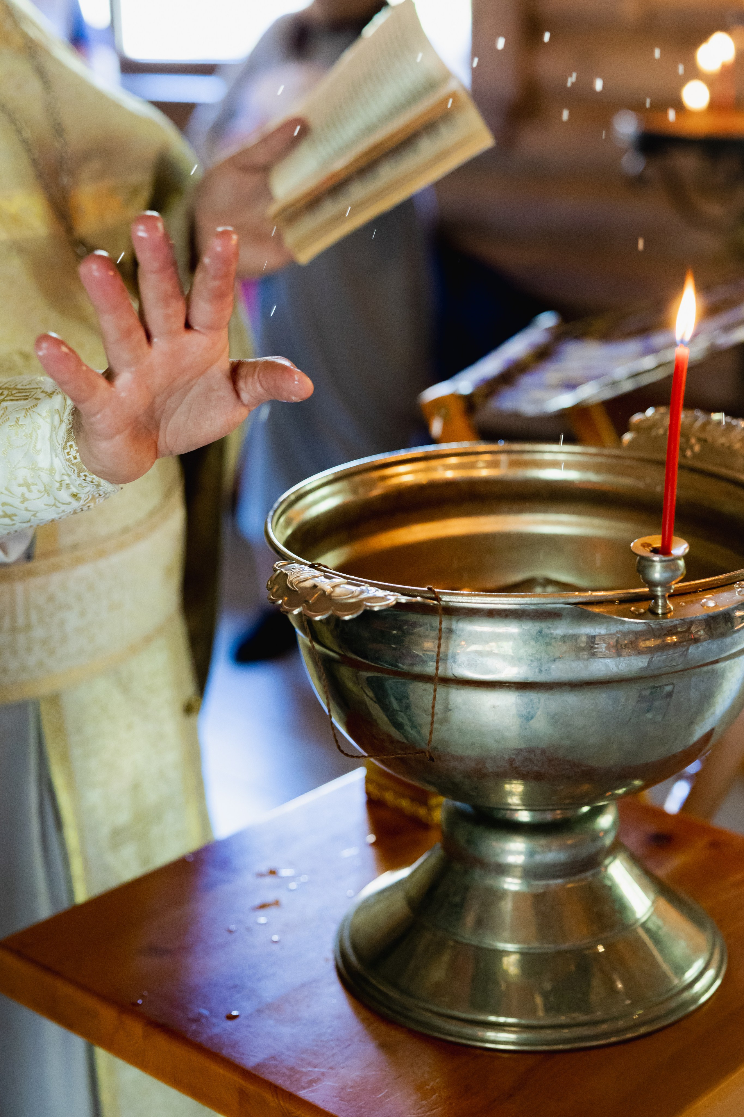 Крещение Карины-Софии. Фотограф в Санкт-Петербурге Козырь Олеся