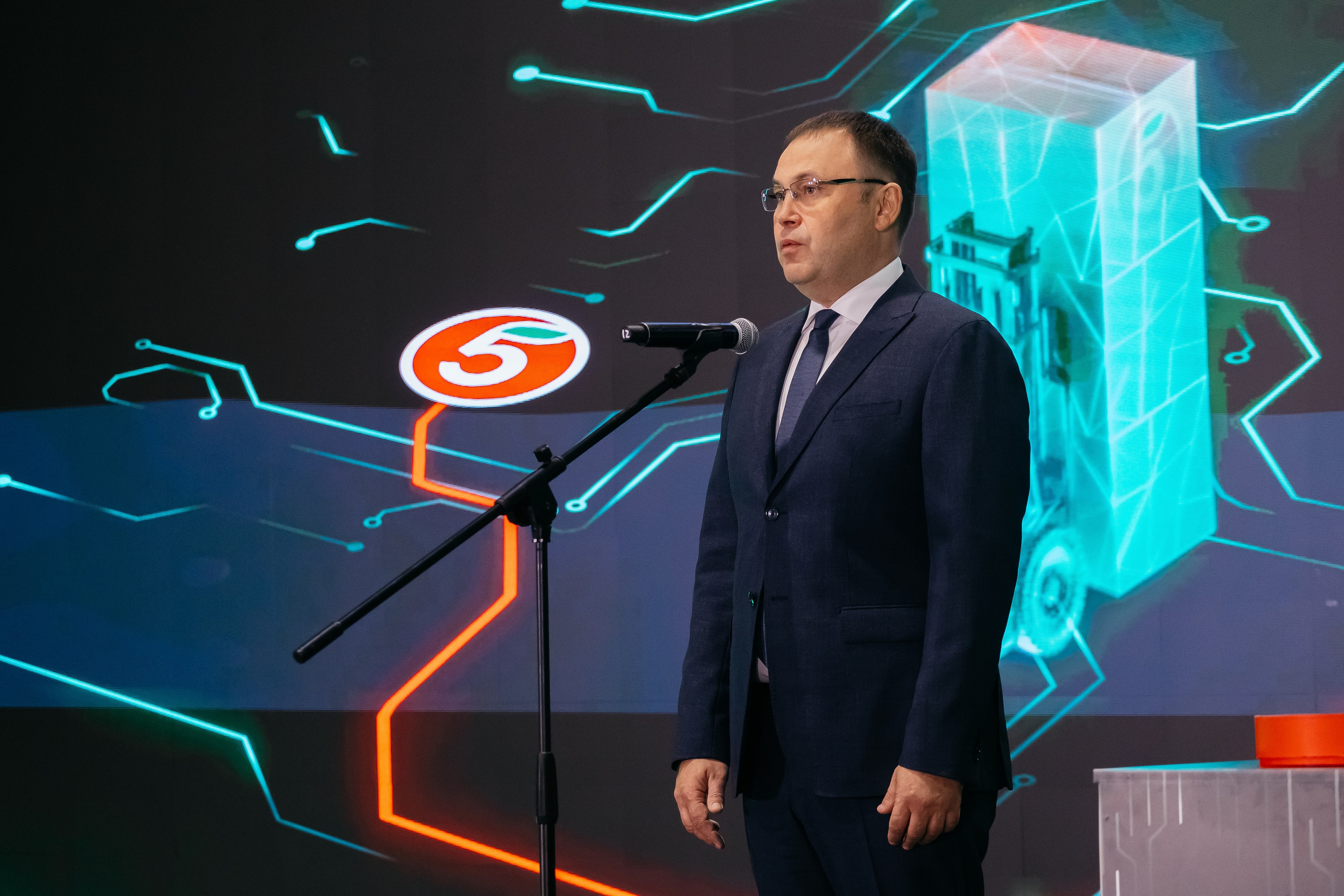 Открытие распределительного центра «Пятёрочки» и «Чижик» в городе Кемерово. Фотограф Кемерово | Сергей