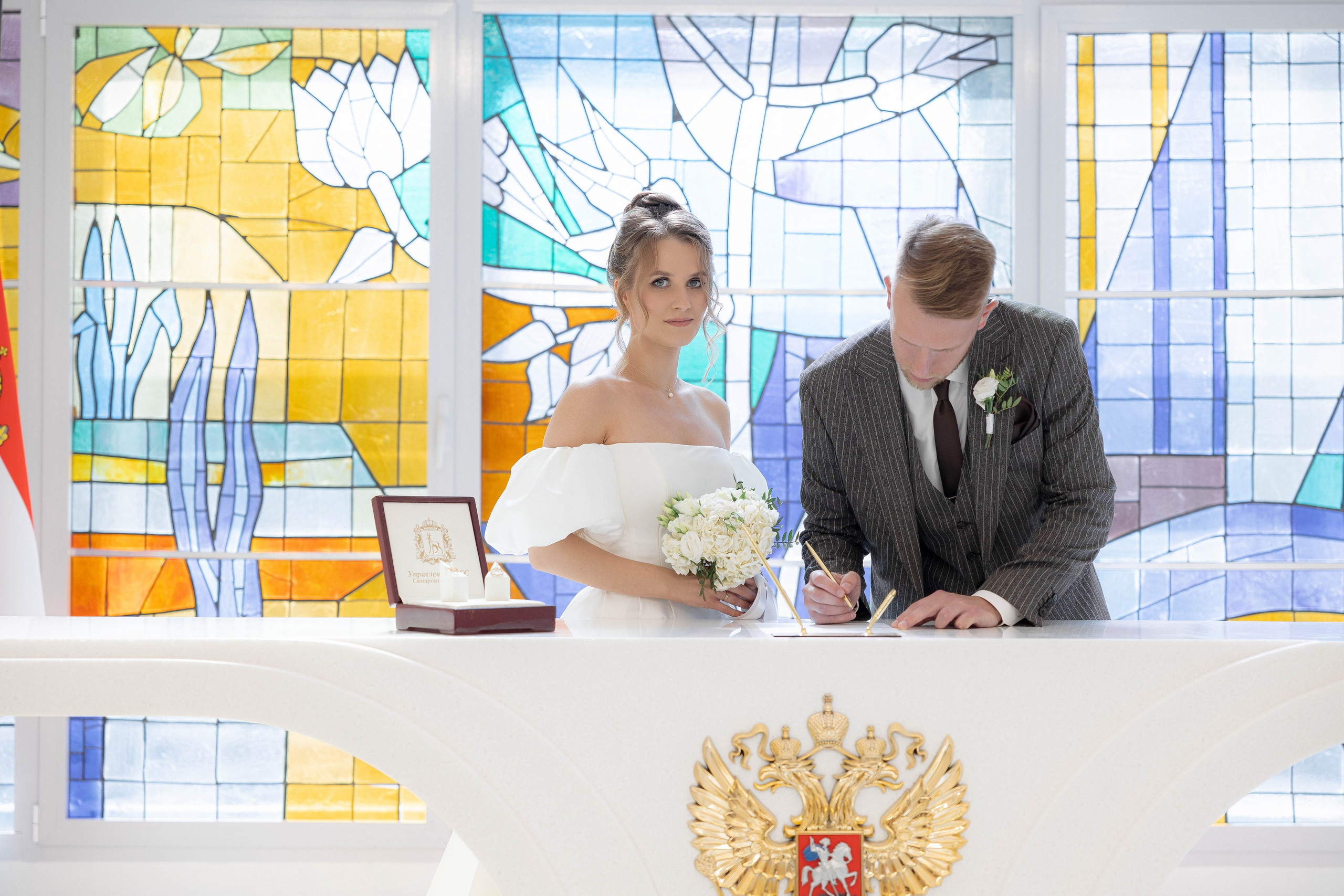 Алина и Артем. Свадебный фотограф Самара Райомова Елена