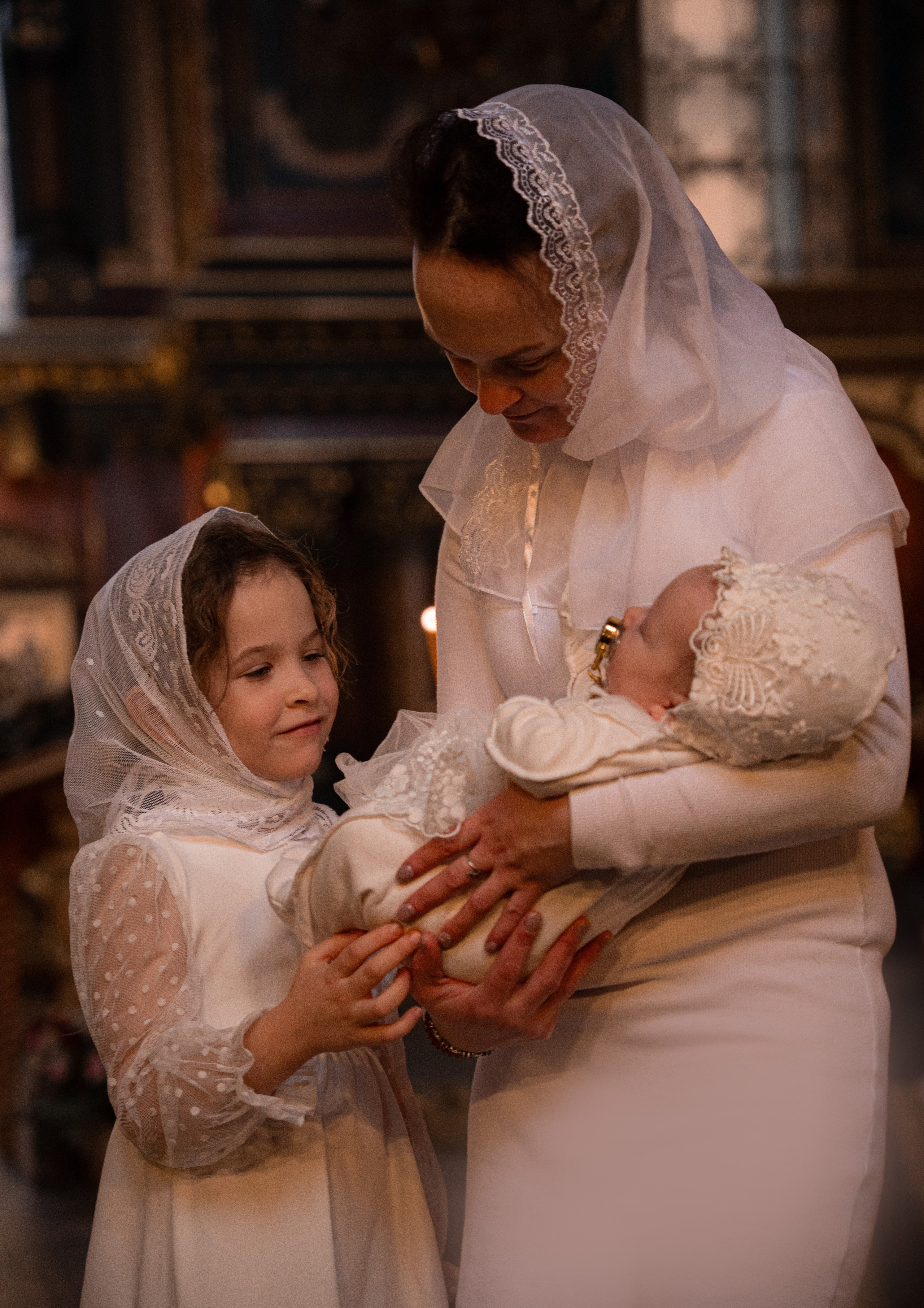 Крещение Софии. Студийный и портретный фотограф в САНКТ-ПЕТЕРБУРГЕИрина Махаон
