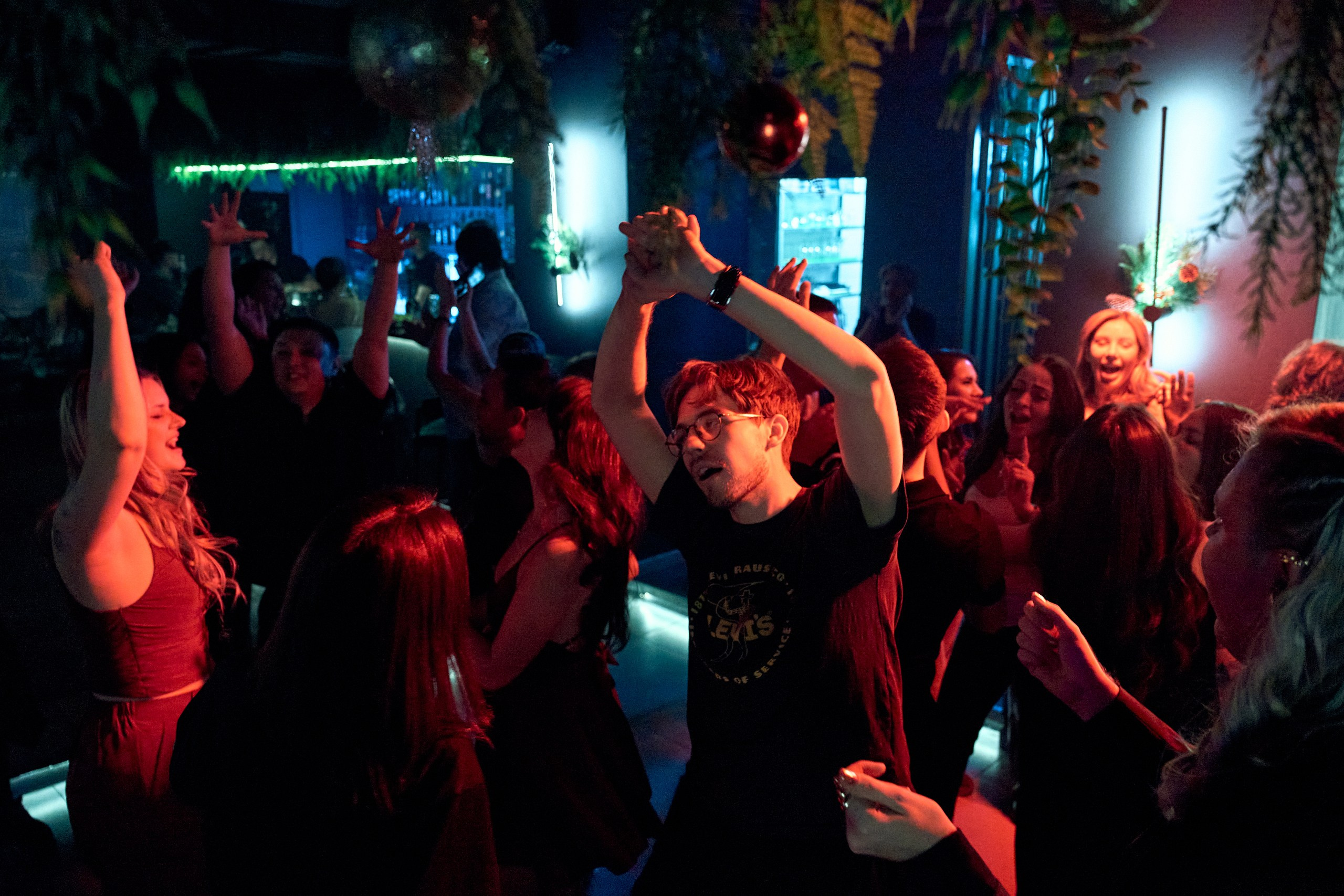 Новогодняя ночь в Мята Platinum. Контент-фотограф в Москве Тима Забабурин