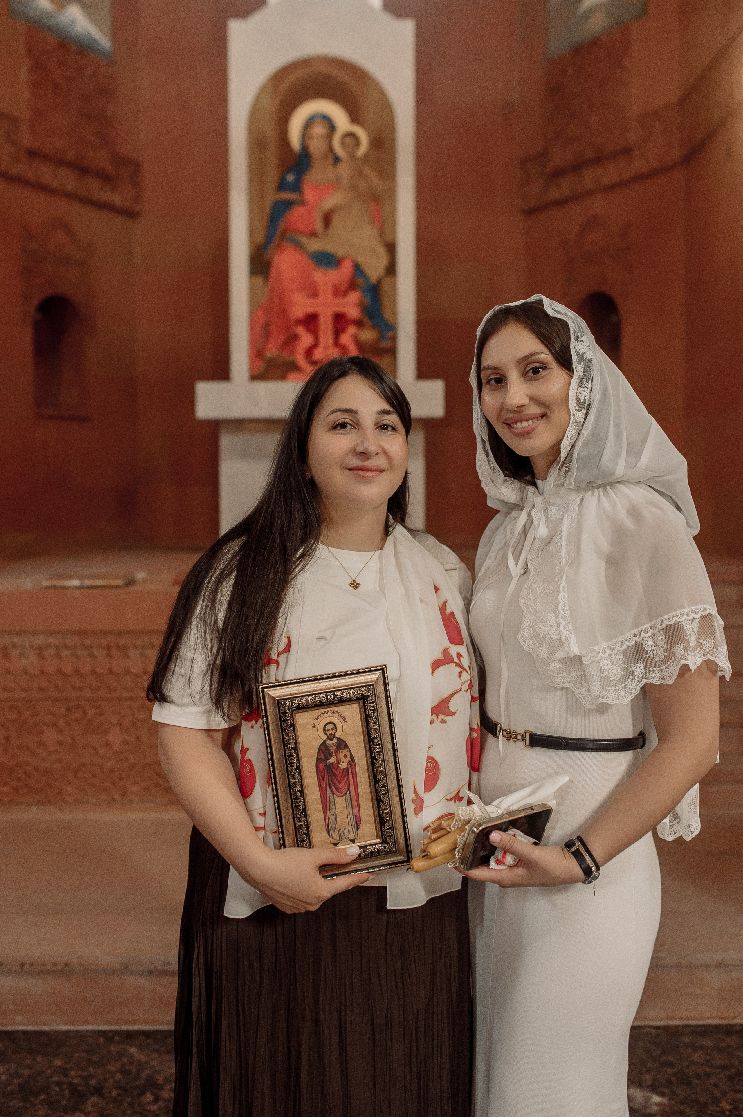 Крещение в армянском храме. Фотограф Мария Стрелкова