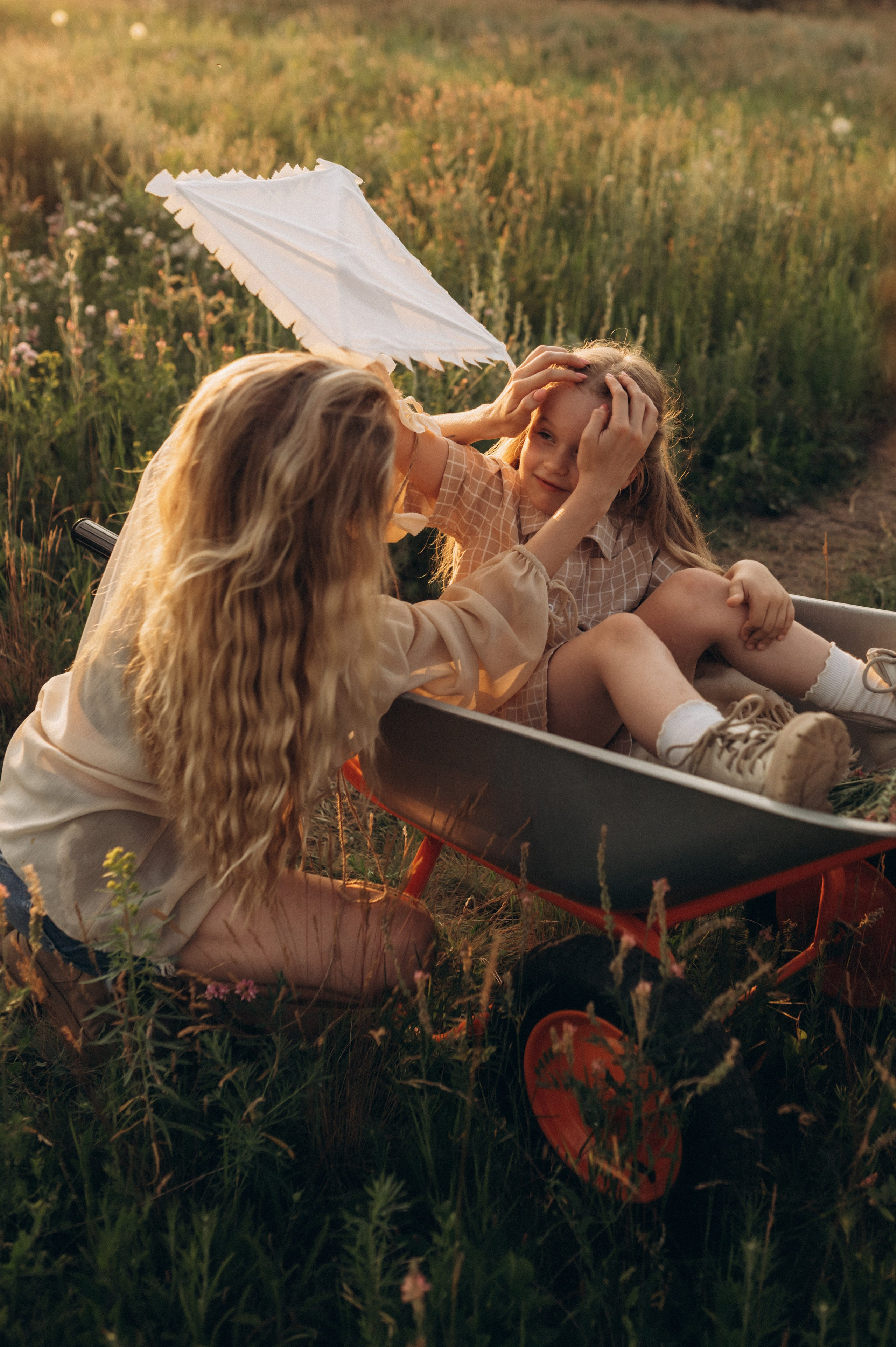 Летний вечер в деревне. Фотограф Мария Стрелкова