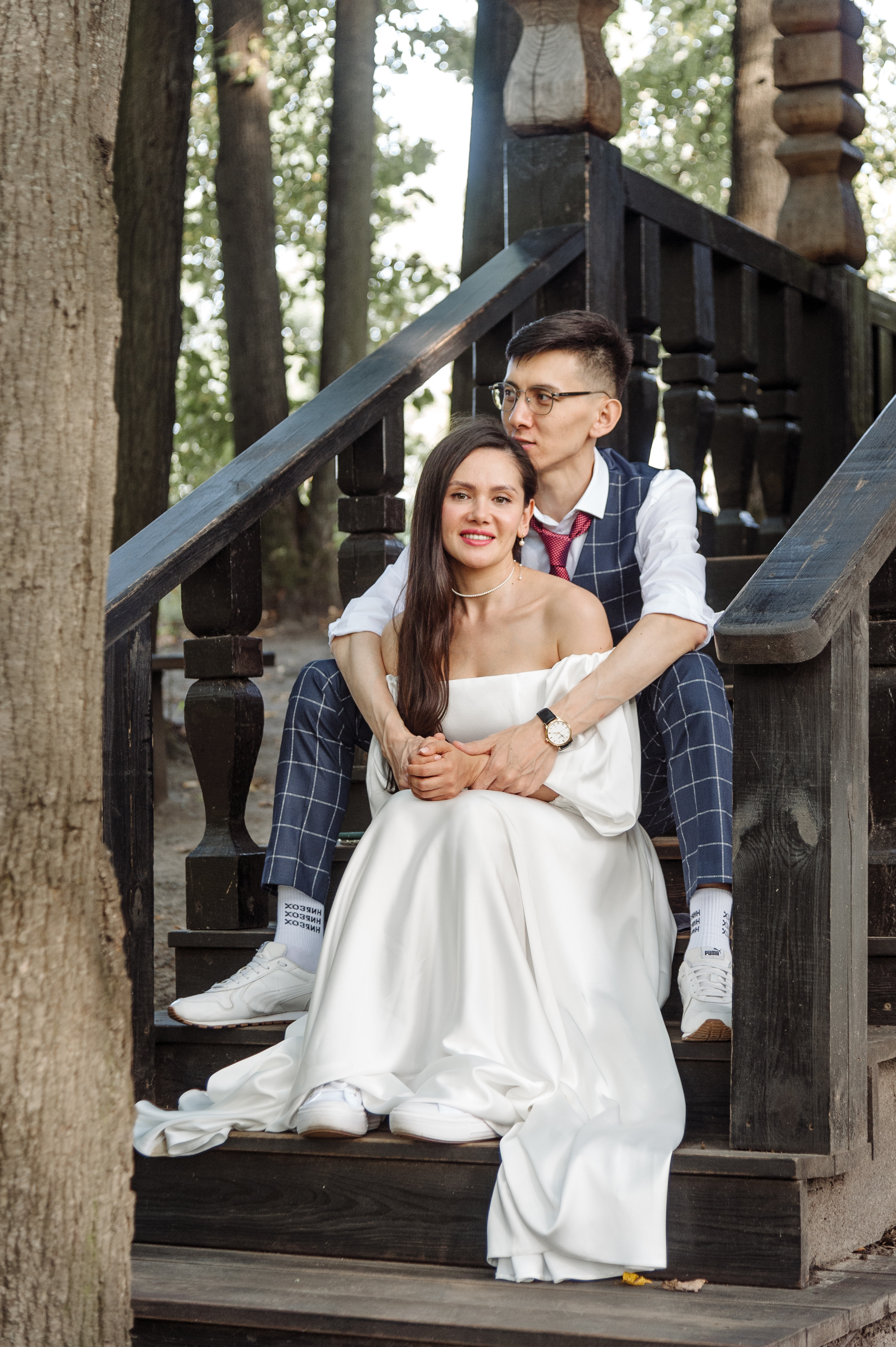 Свадебная фотосессия Динары и Серика. Семейный фотограф в Москве Елена Снегирева