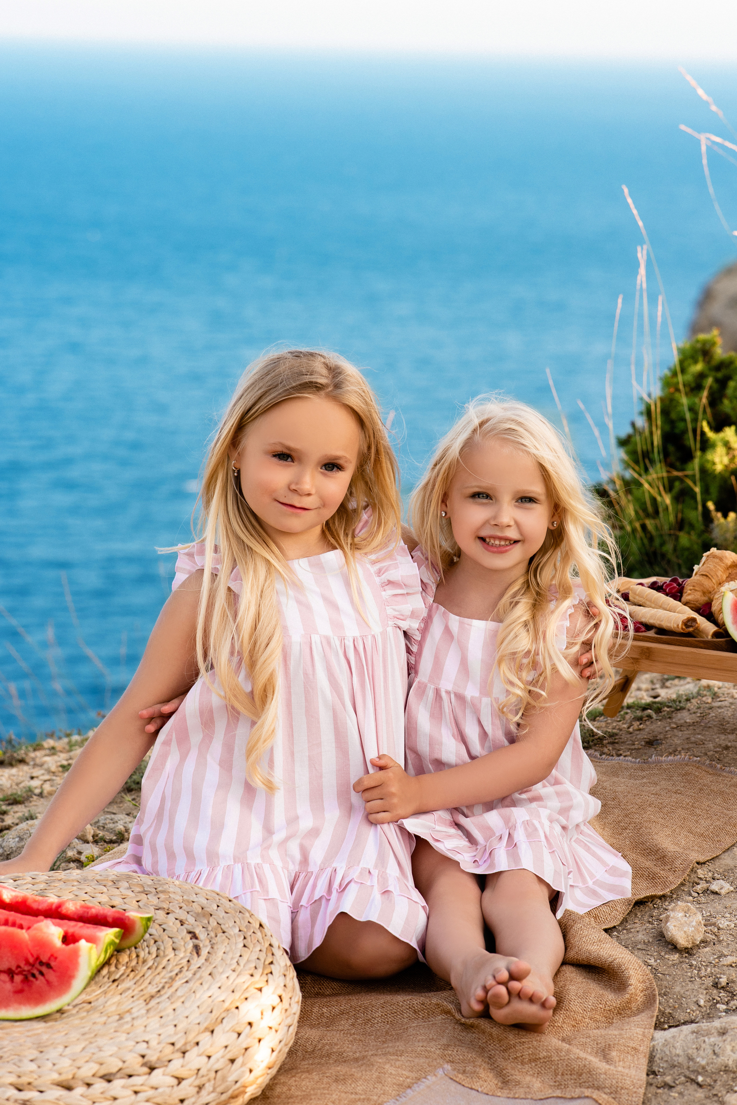 Девочки и арбуз. Фотограф в Минске и Минской области — Яна Скакун