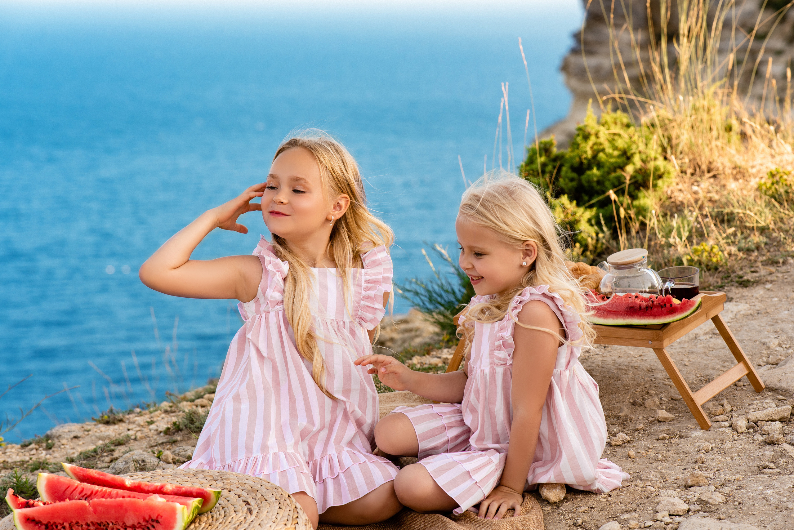 Девочки и арбуз. Фотограф в Минске и Минской области — Яна Скакун