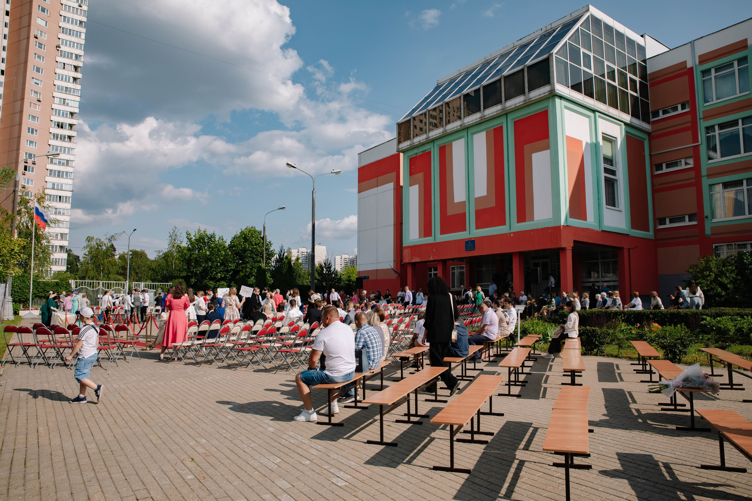 Выпускной «школа 1238». Фотограф в Москве Яна Полосина