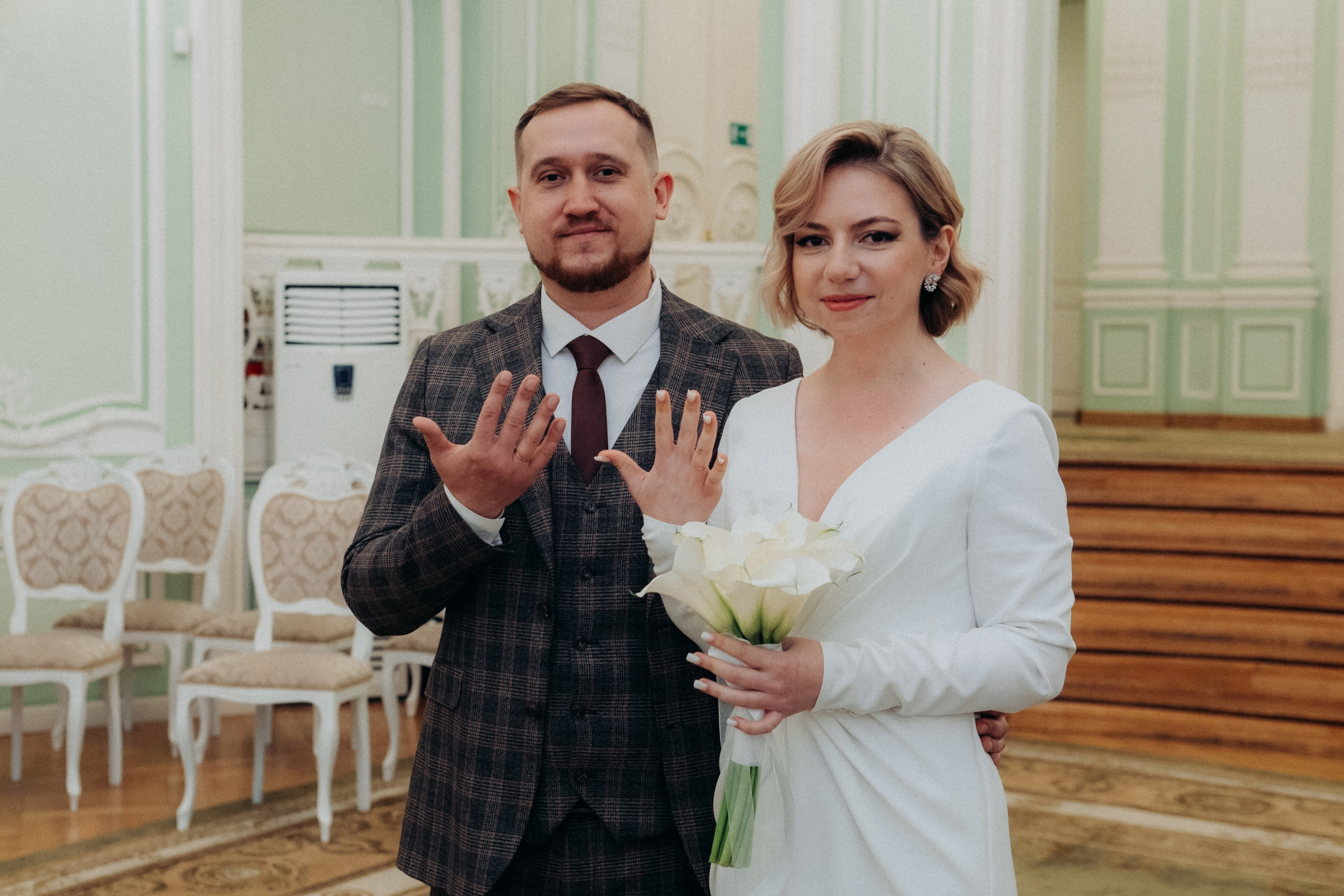 Петроградский ЗАГС+студия. Фотограф в Санкт-Петербурге Кристина Брянская