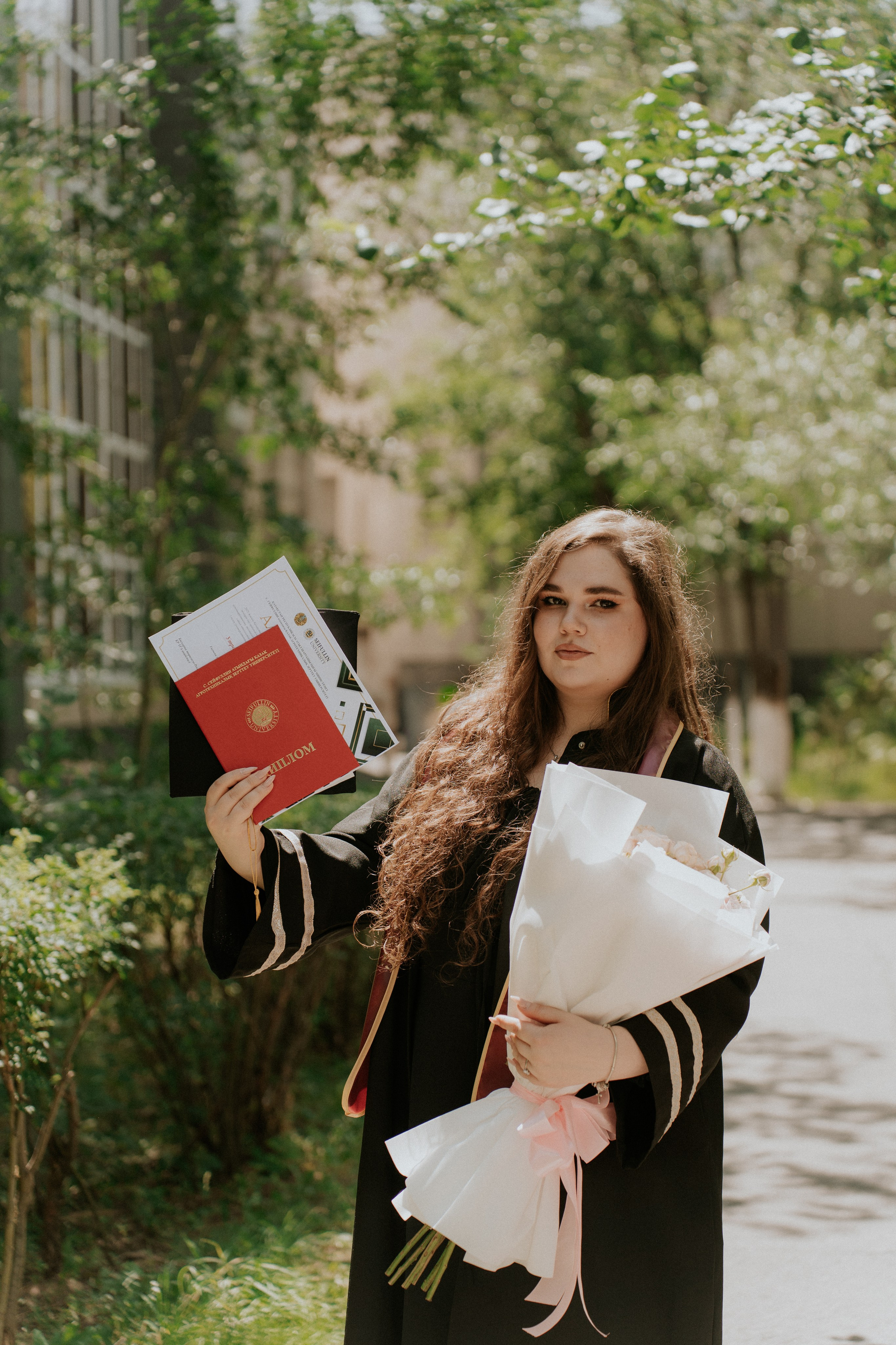 Выпускной Аграрный унивеситет. Крис Богомазова