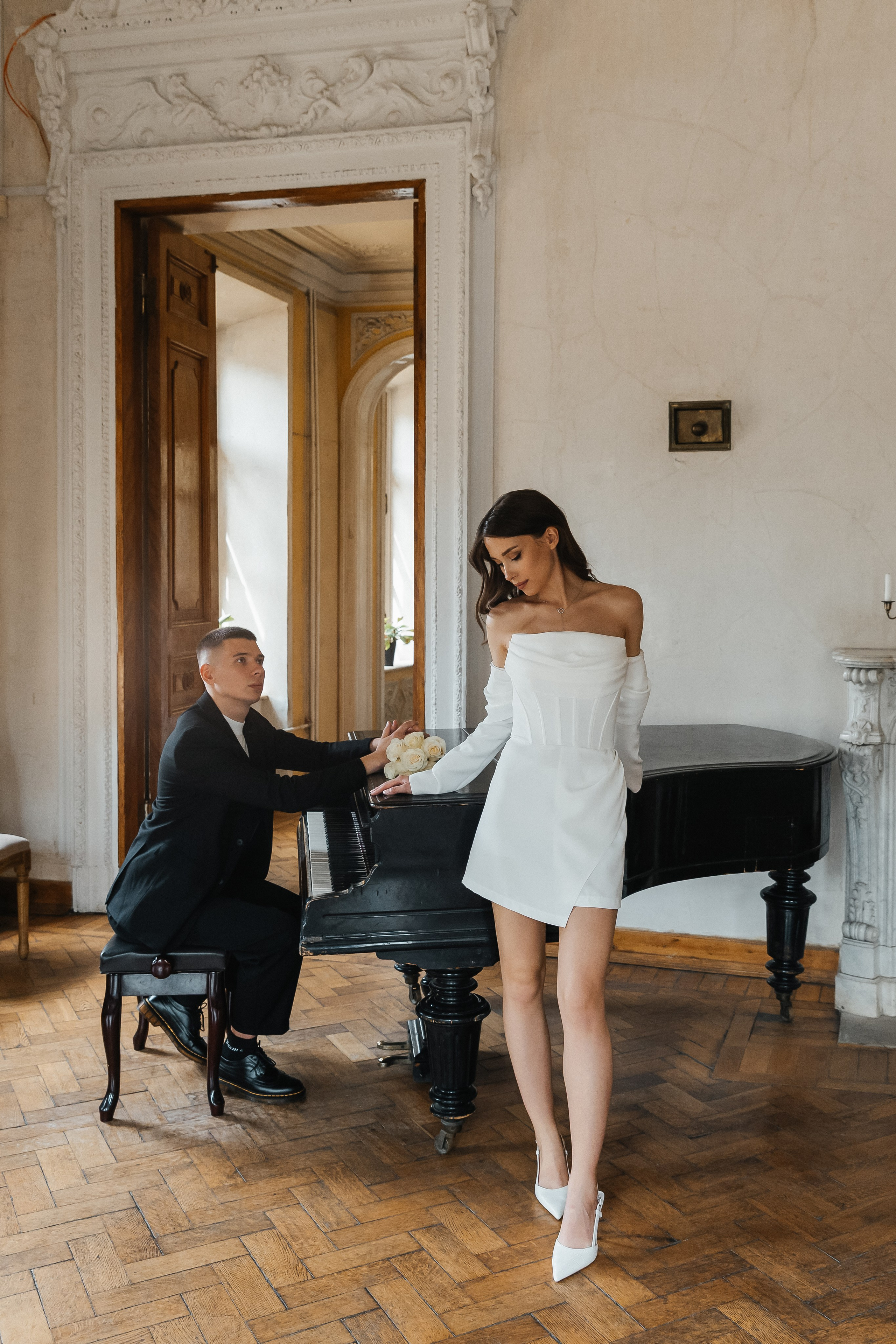 Свадебная фотосессия в Библиотеке-читальне им. А. С. Пушкина. Фотограф и видеограф Анна Домашенко