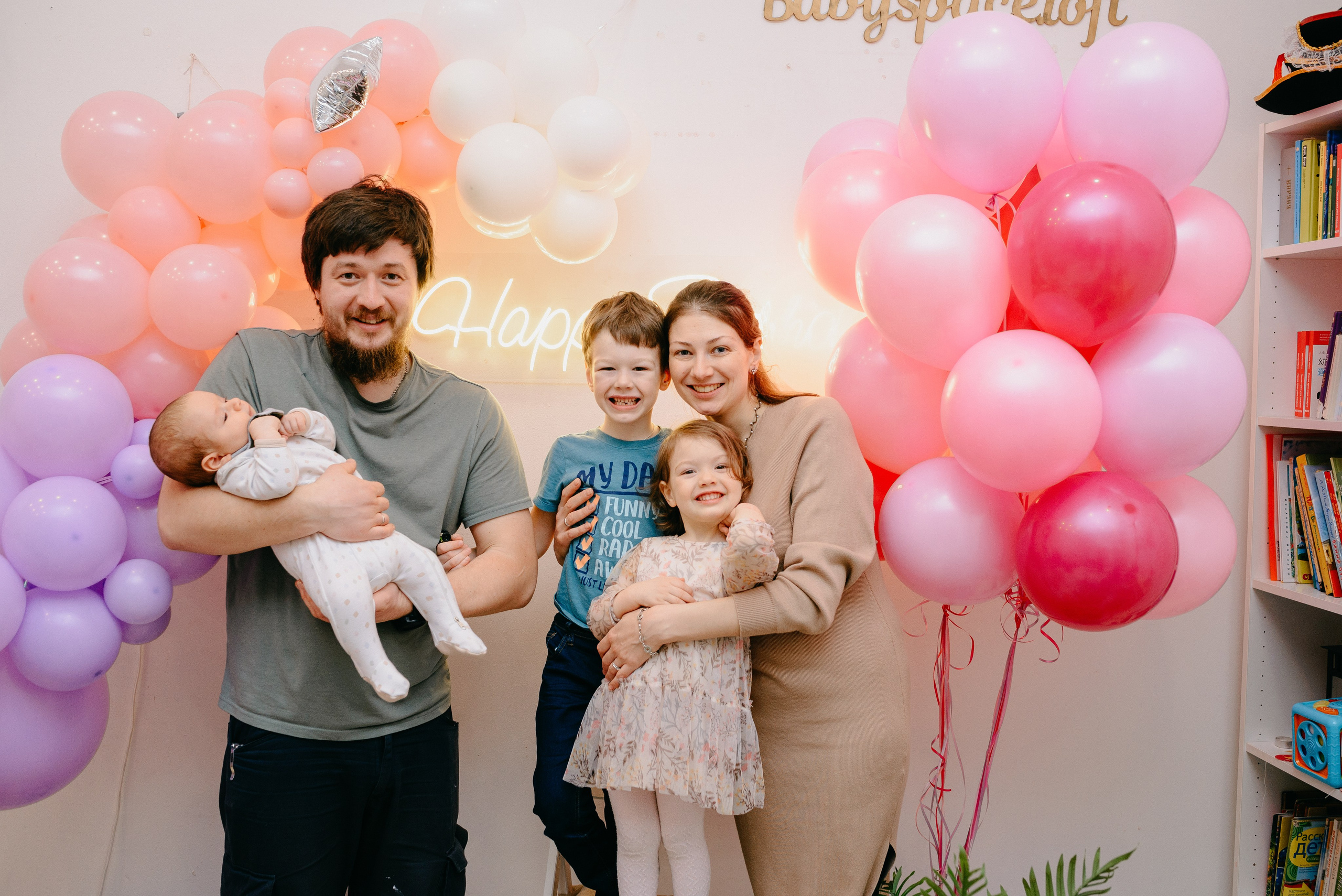День рождения Марфы. Фотограф на выписку из роддома в Москве и МО