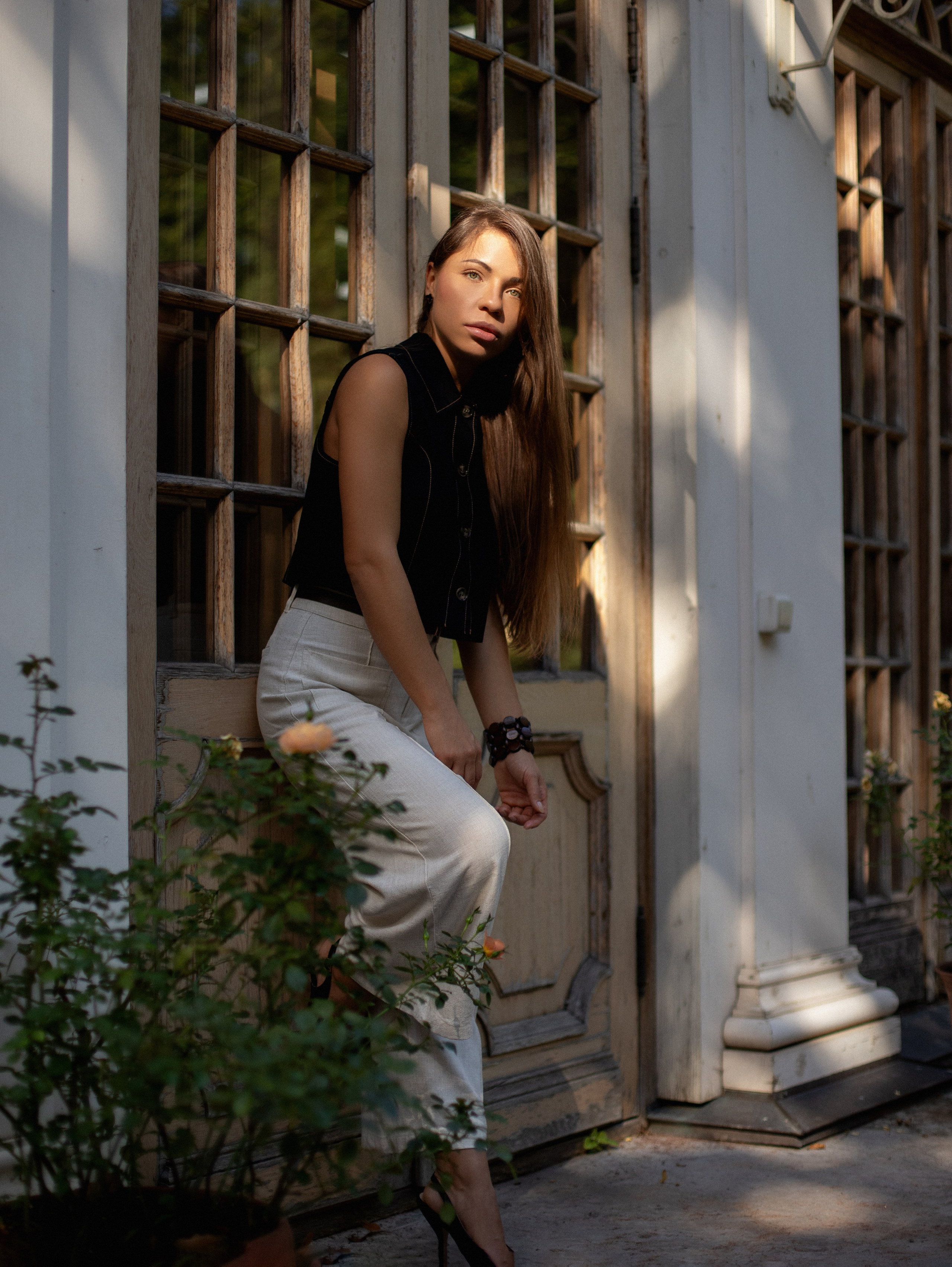 Прекрасная Яна в Летнем саду. Семейный фотограф в Санкт-Петербурге Ирина Иванова