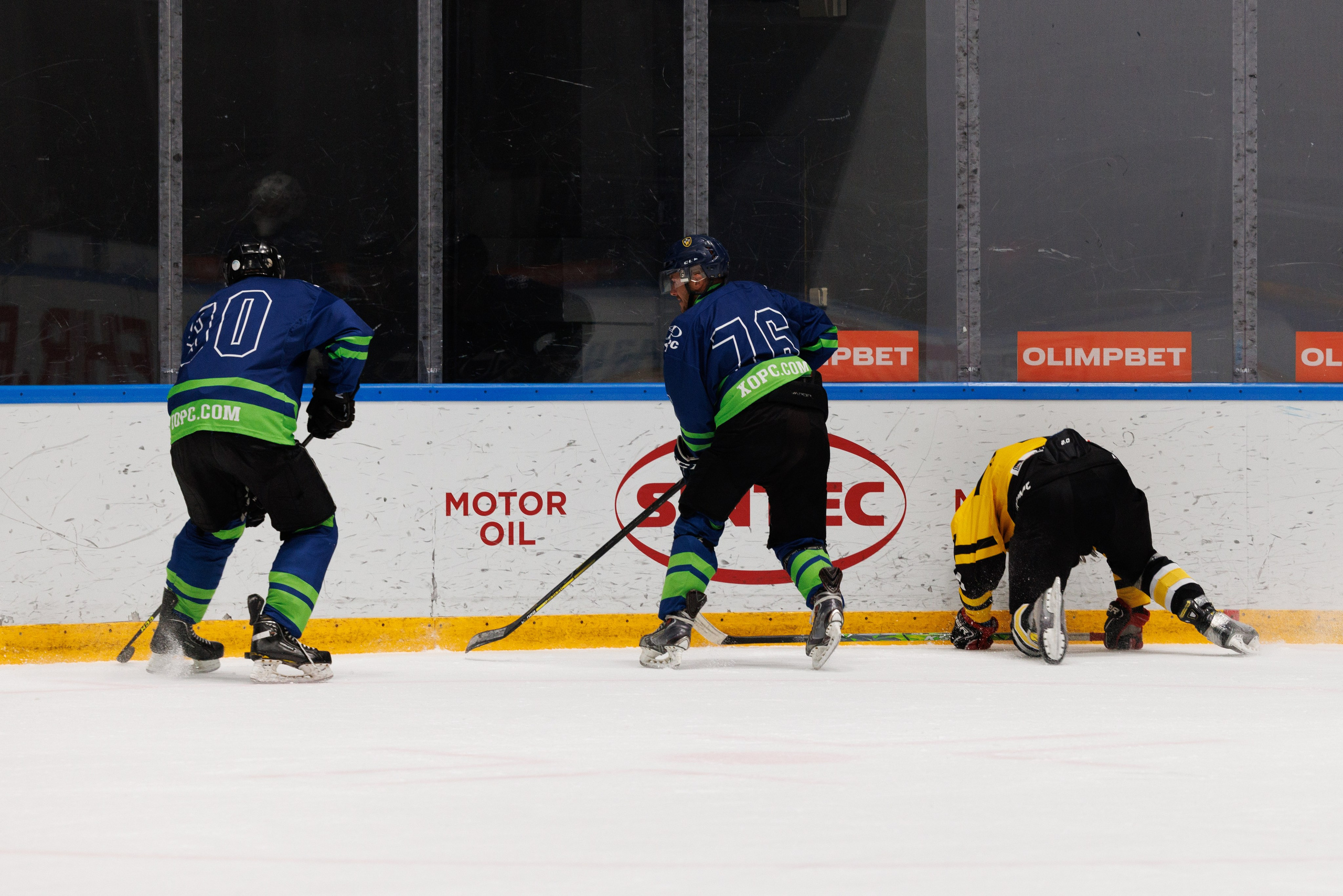 НХЛ (40+) Ижорец — Хорс 3-3. Фотограф Александр Заломаев