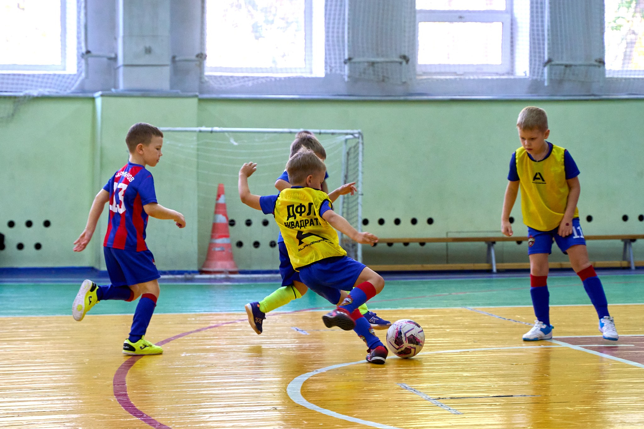 Детский футбол в зале. Главная