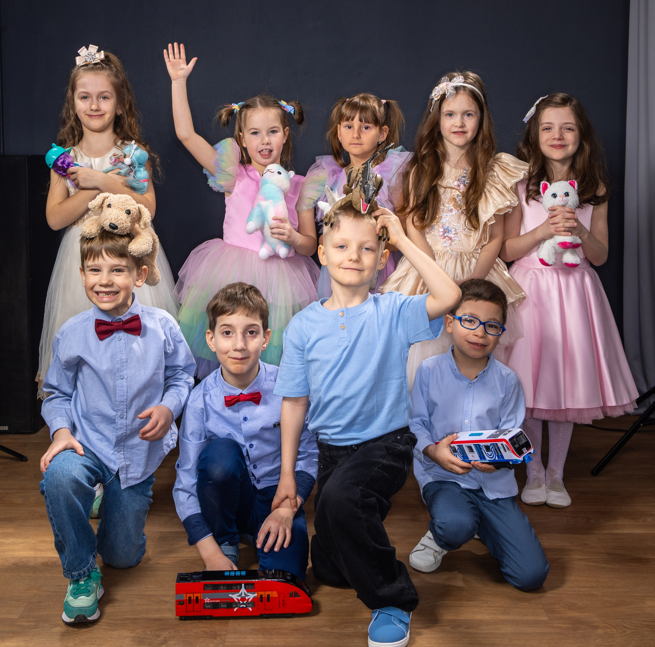 Детский сад, выпускной альбом. Фотограф Андрей Зикеев, фотостудия AzArt Studio в Москве