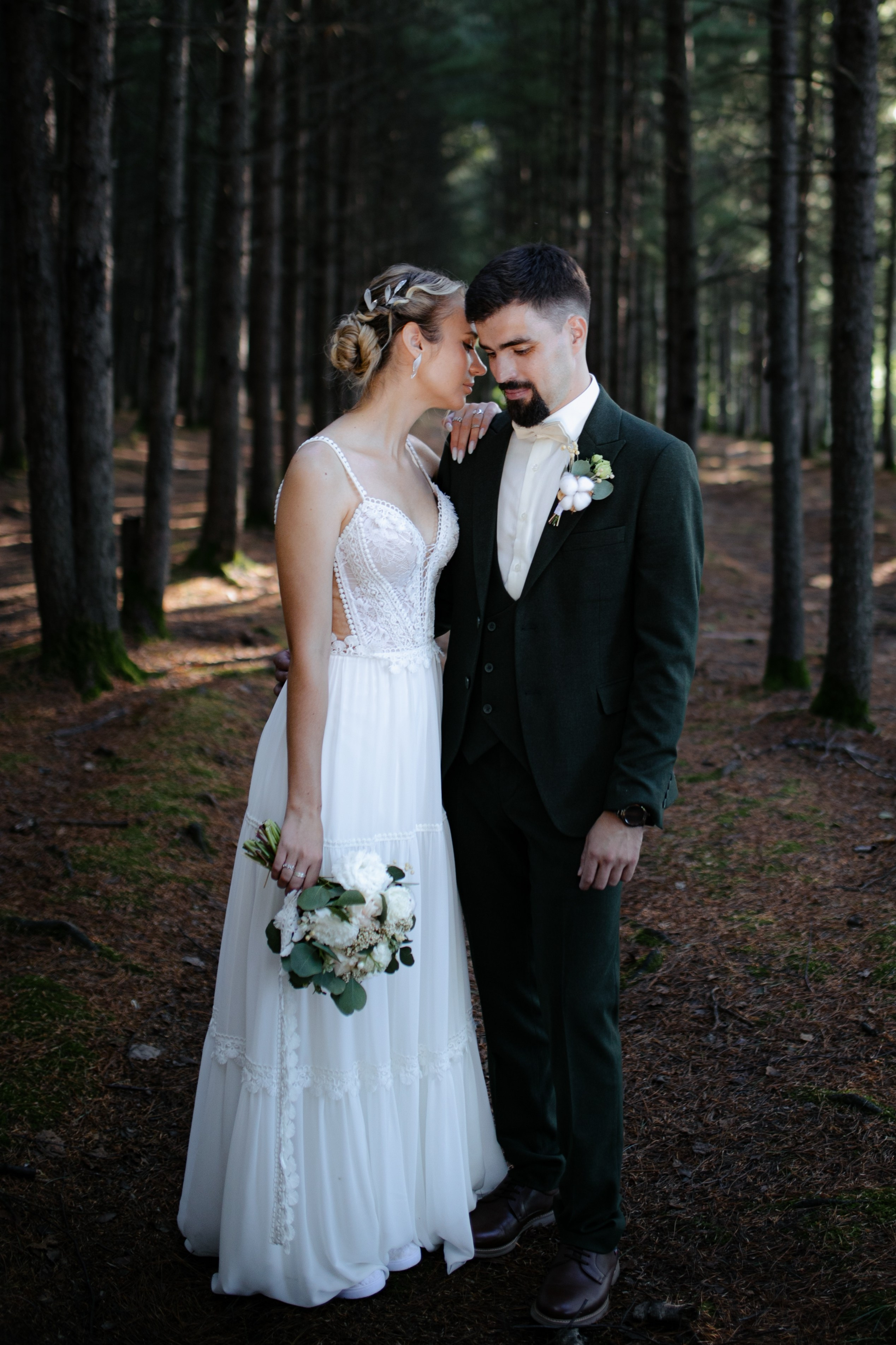 Свадебная фотосессия Никиты и Кати в Хабаровске на Заимке