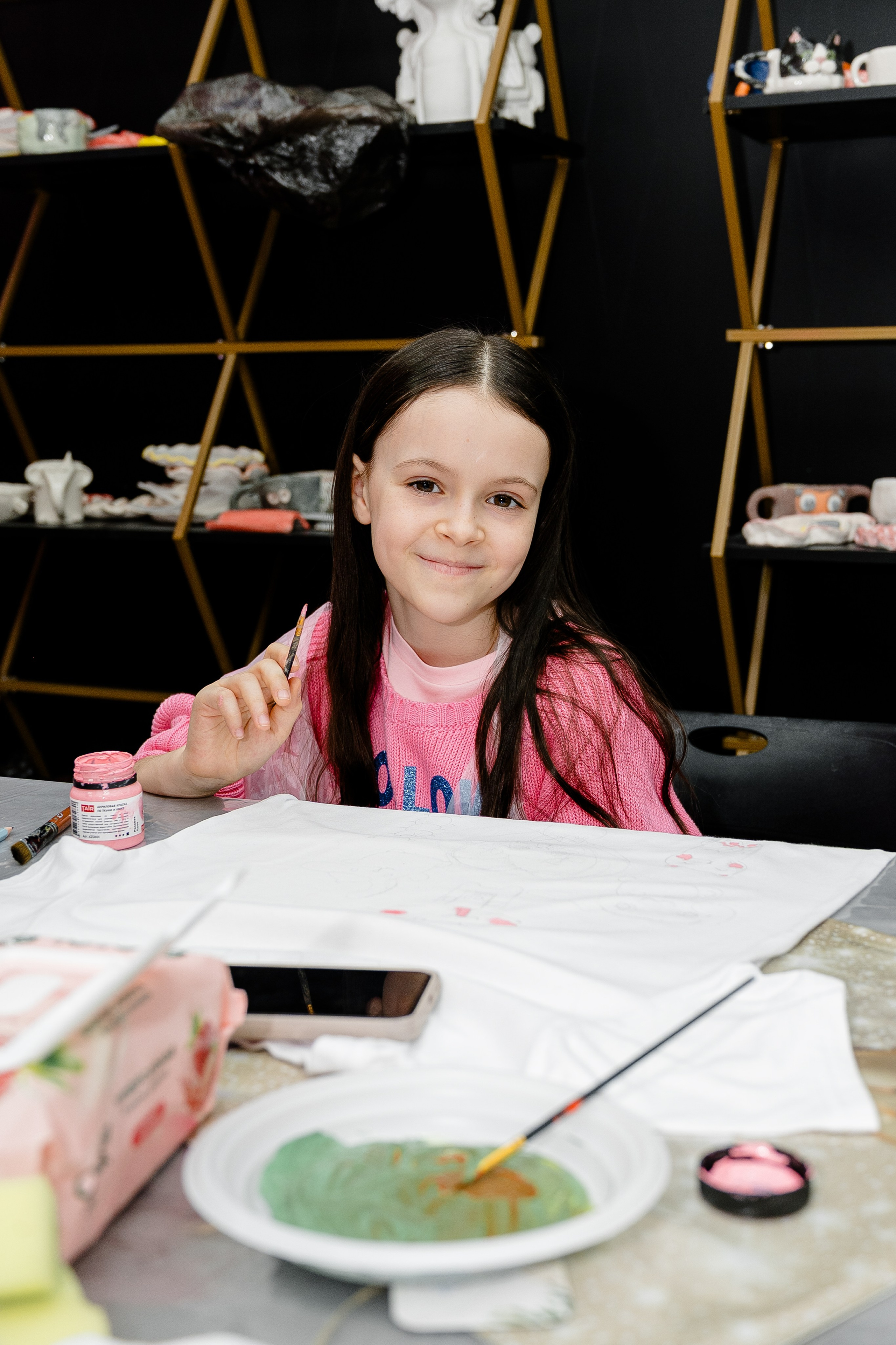 Детский День рождения. Мк роспись футболок. Alice_insomnia