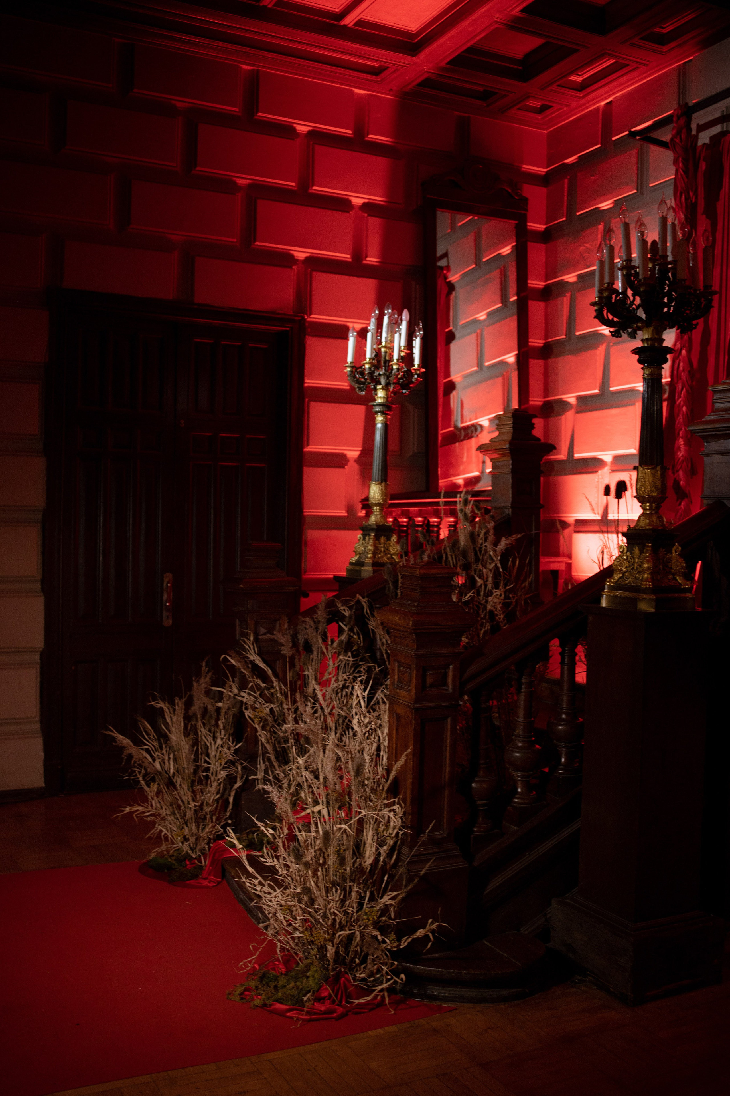 Новогодний корпоратив в фольклорном стиле. Особняк Лемана. Оформление свадеб, декор свадеб Вера Маркова, Москва