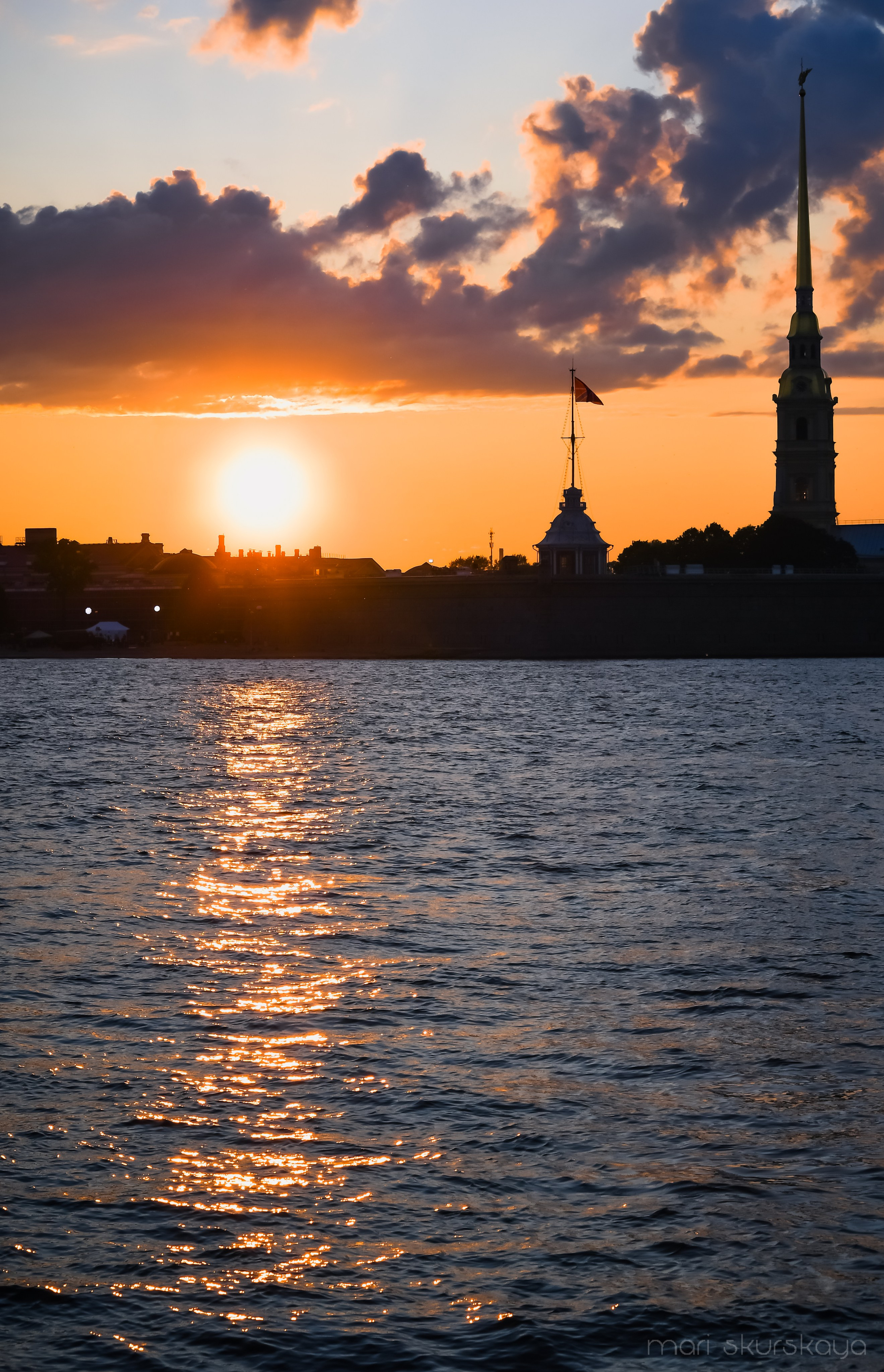 Закатный Санкт-Петербург. Мотофотограф в Санкт-Петербурге Мария Скурская