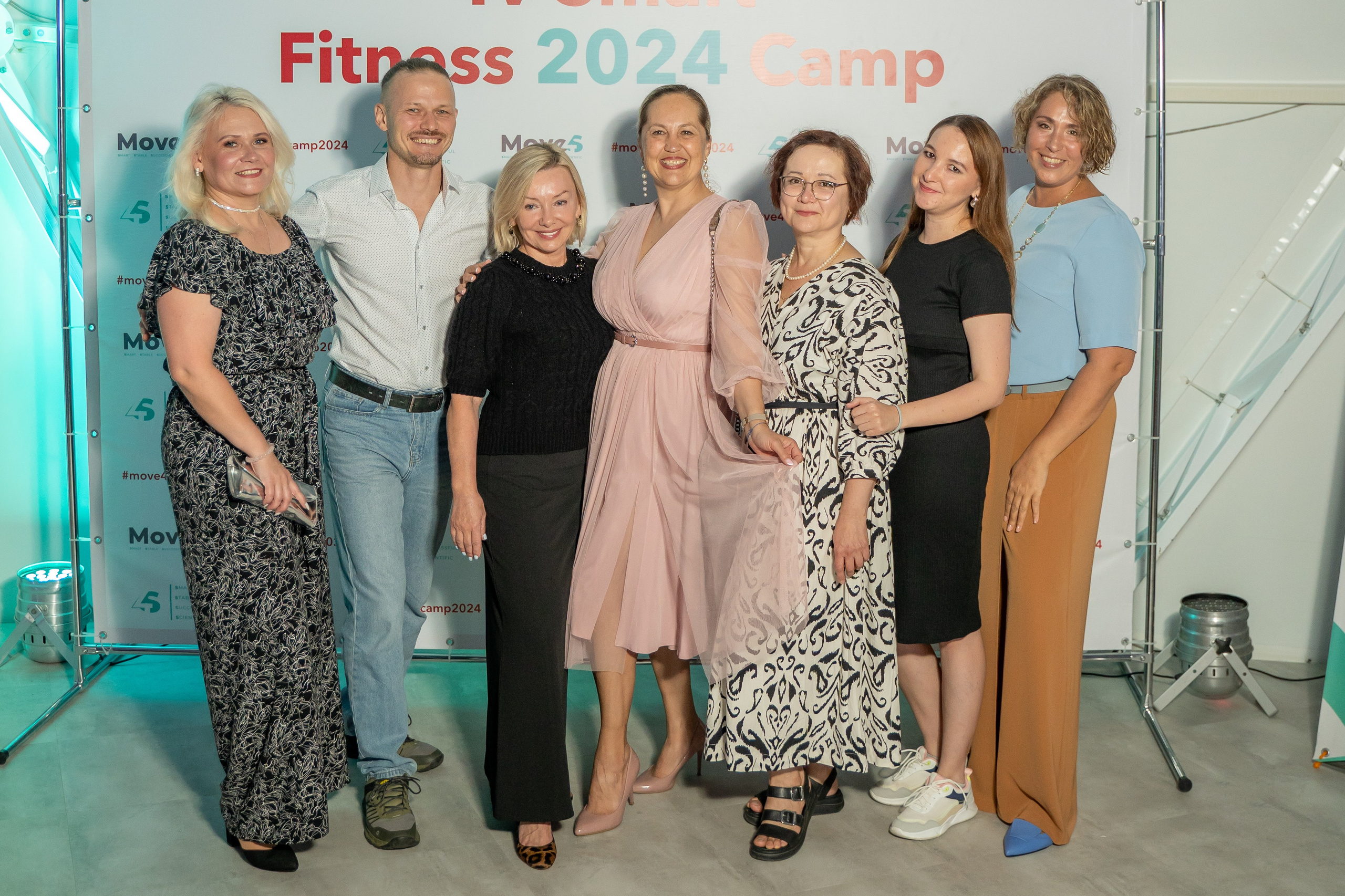 Фото вечерней программы фитнес тренеров