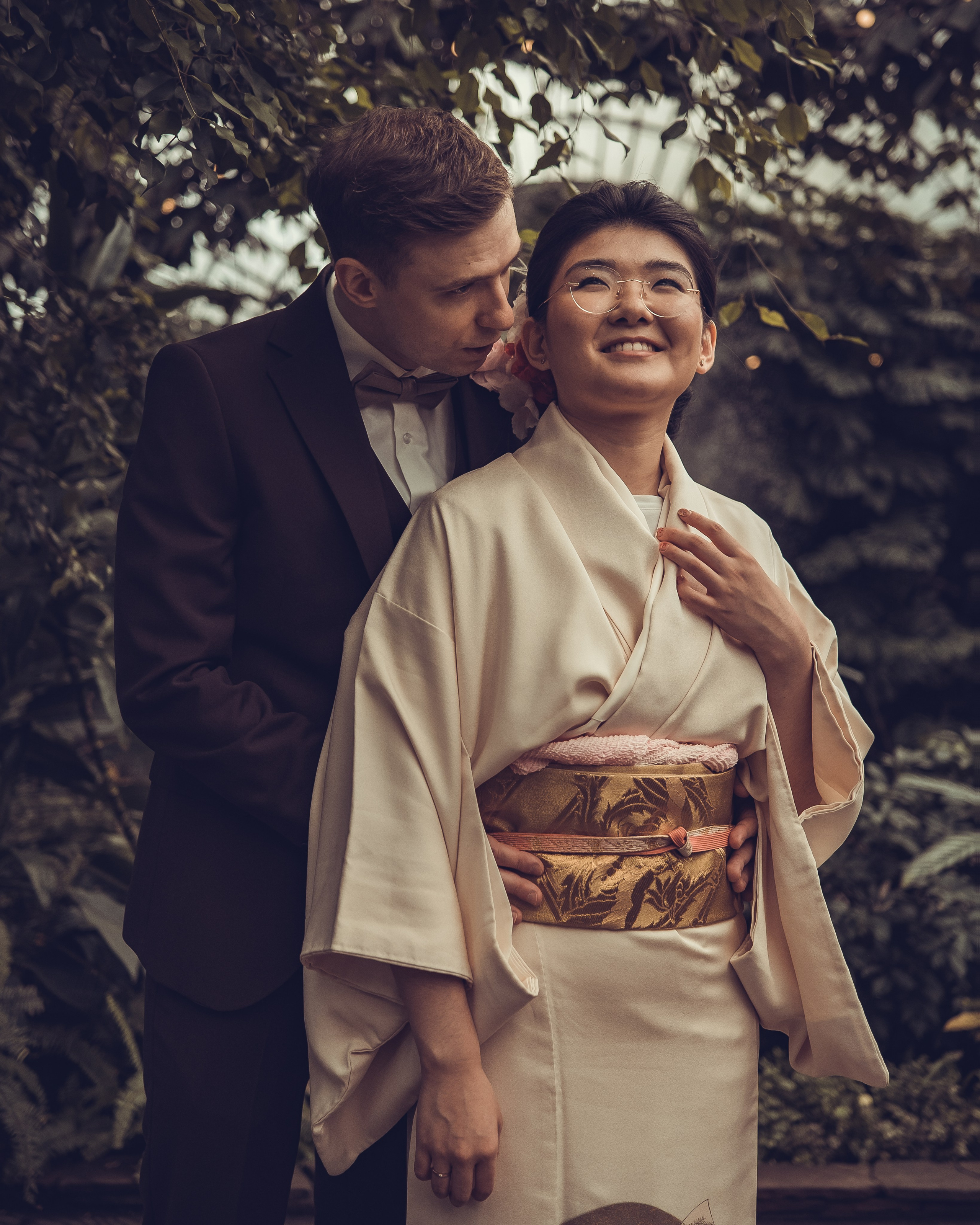 Лавстори в саду | Артём и Ксения. Professional photoartist in St. Petersburg (wedding, reportage, portrait, model book, love story) Alexander Shvedov