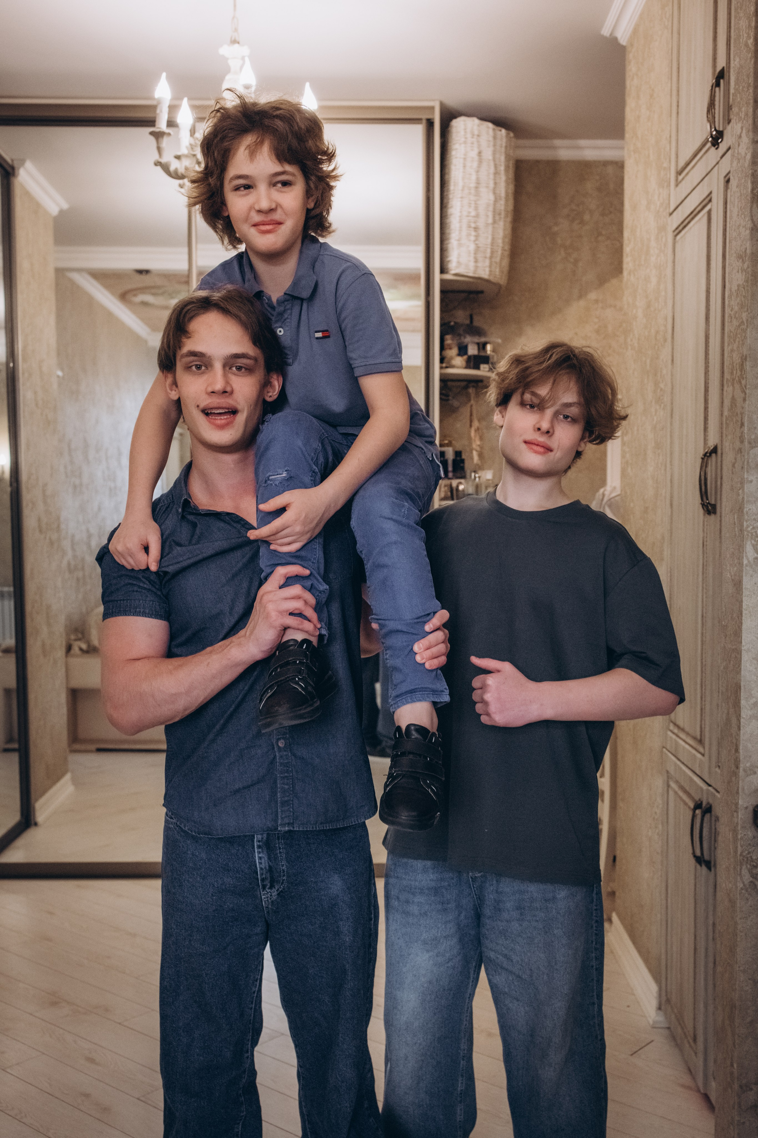 Семья дома. Фотограф Ольга, Детские и Семейные съемки в Москве и московской области