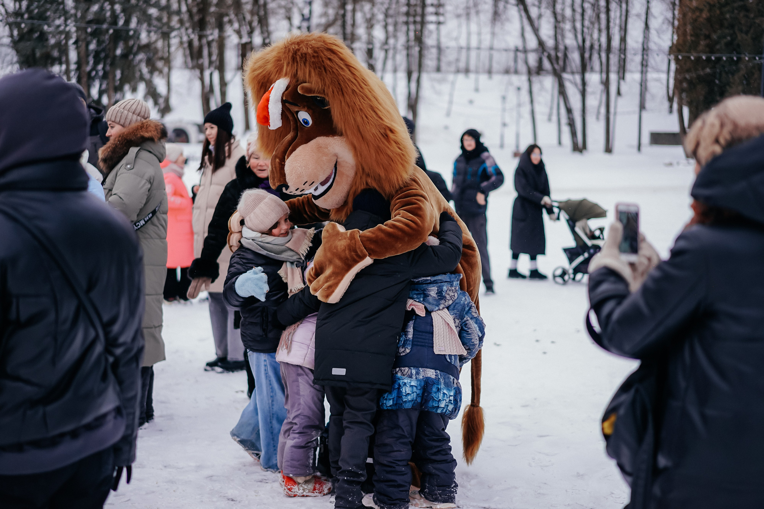 «Предновогодний переполох» Лопатинский сад, 14.12.2024. Фотограф и видеограф Смоленск | Студия Цезарь