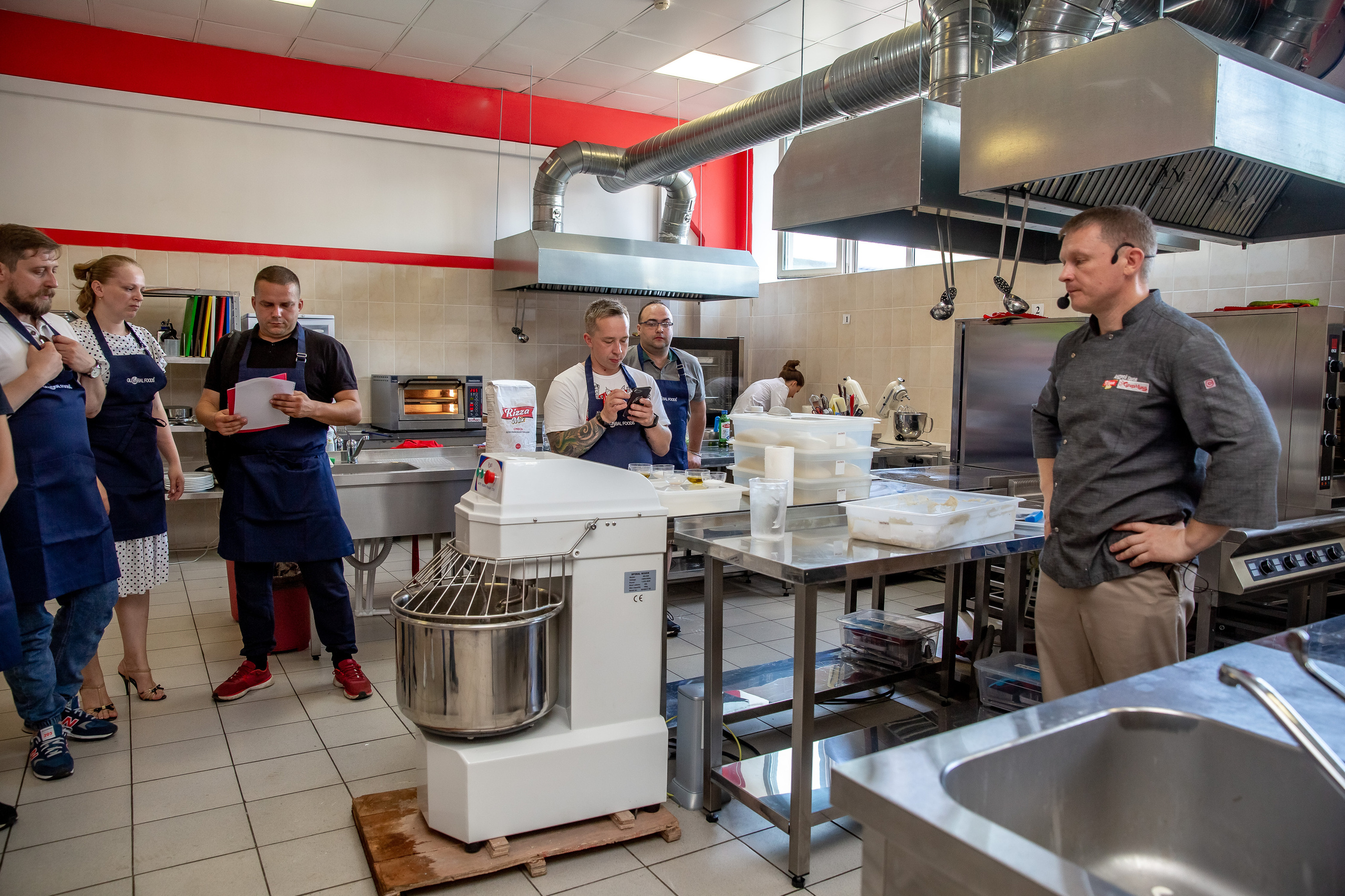 Мастер класс PIZZAFEST от GLOBAL FOODS. Фотограф Алексей Новрузов