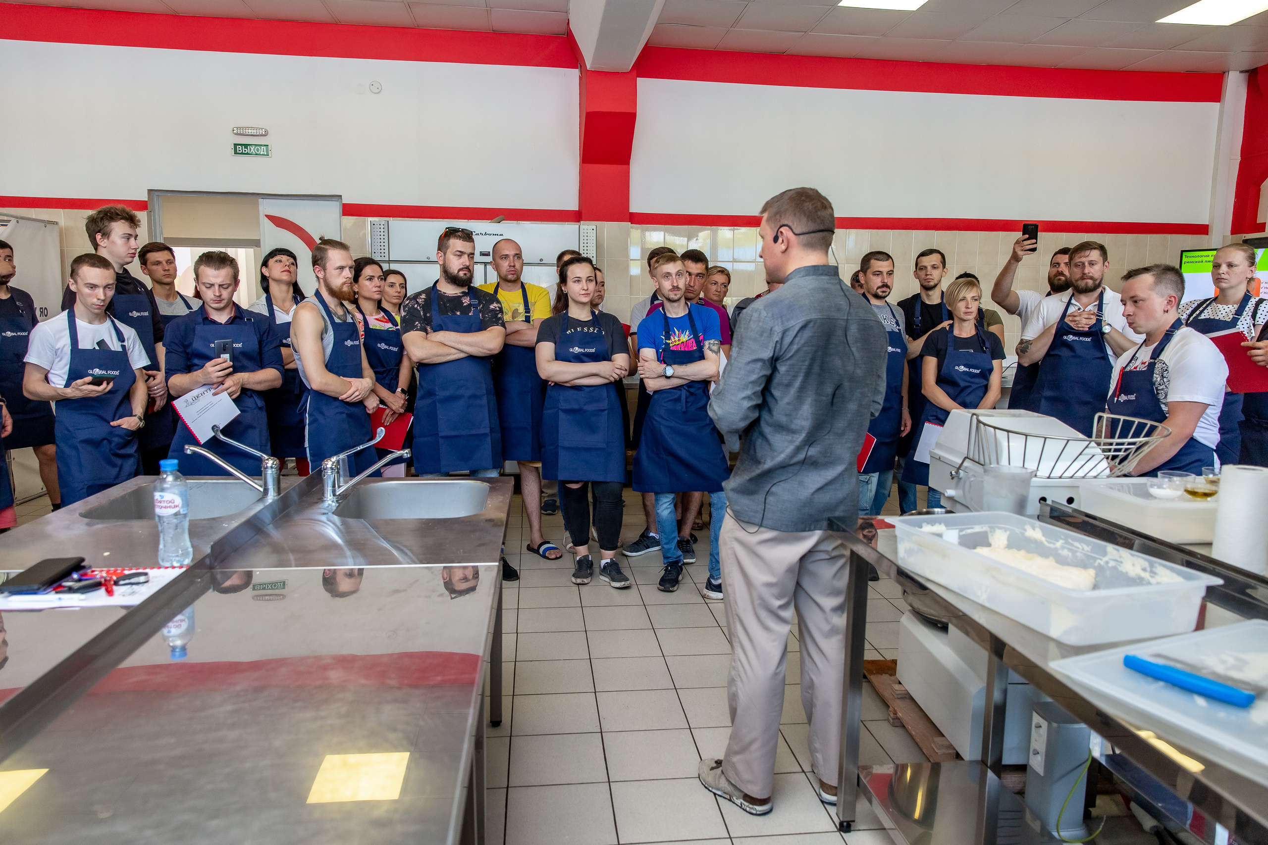 Мастер класс PIZZAFEST от GLOBAL FOODS. Фотограф Алексей Новрузов